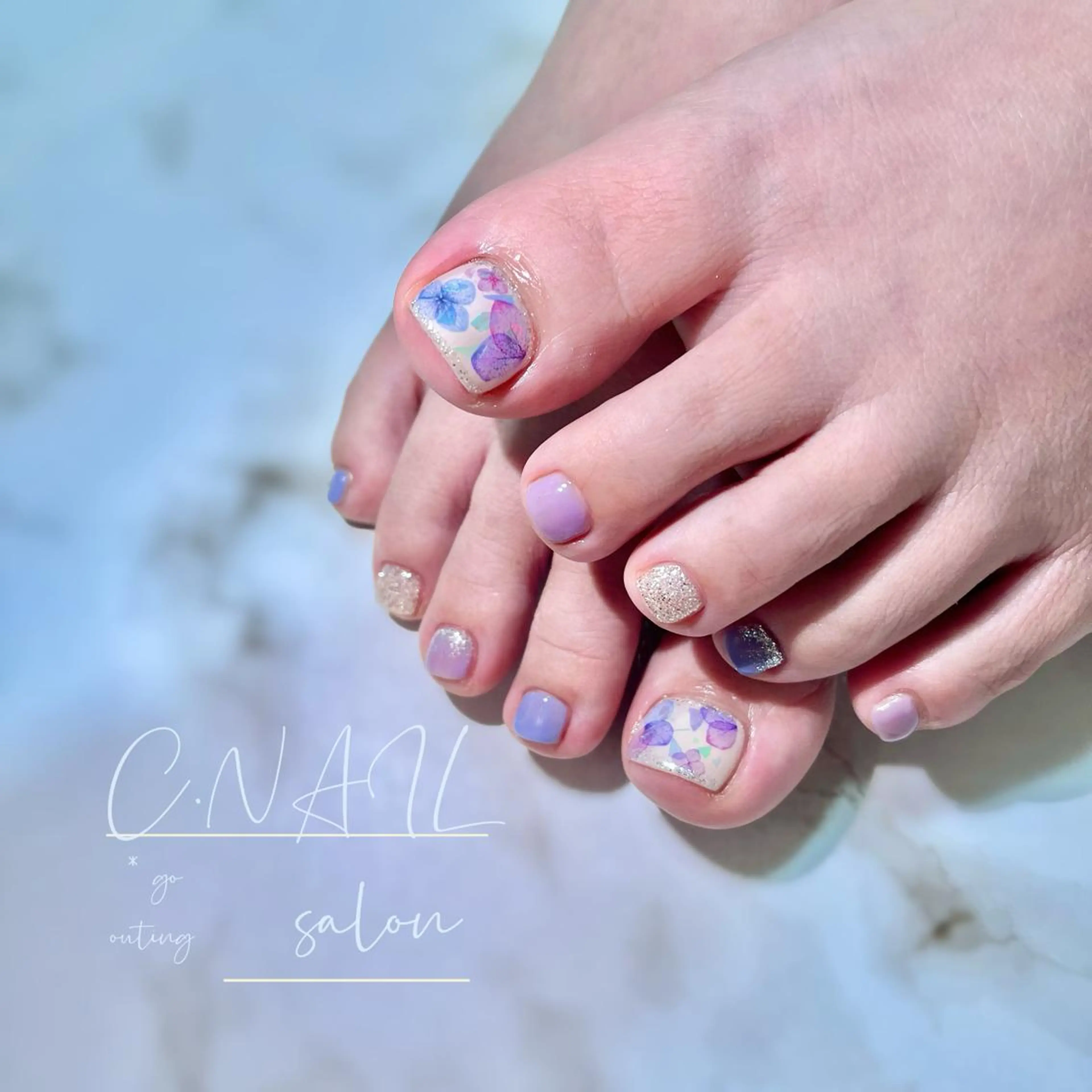 ネイル フットネイル C.Nail &Eye筑紫駅のネイルデザイン