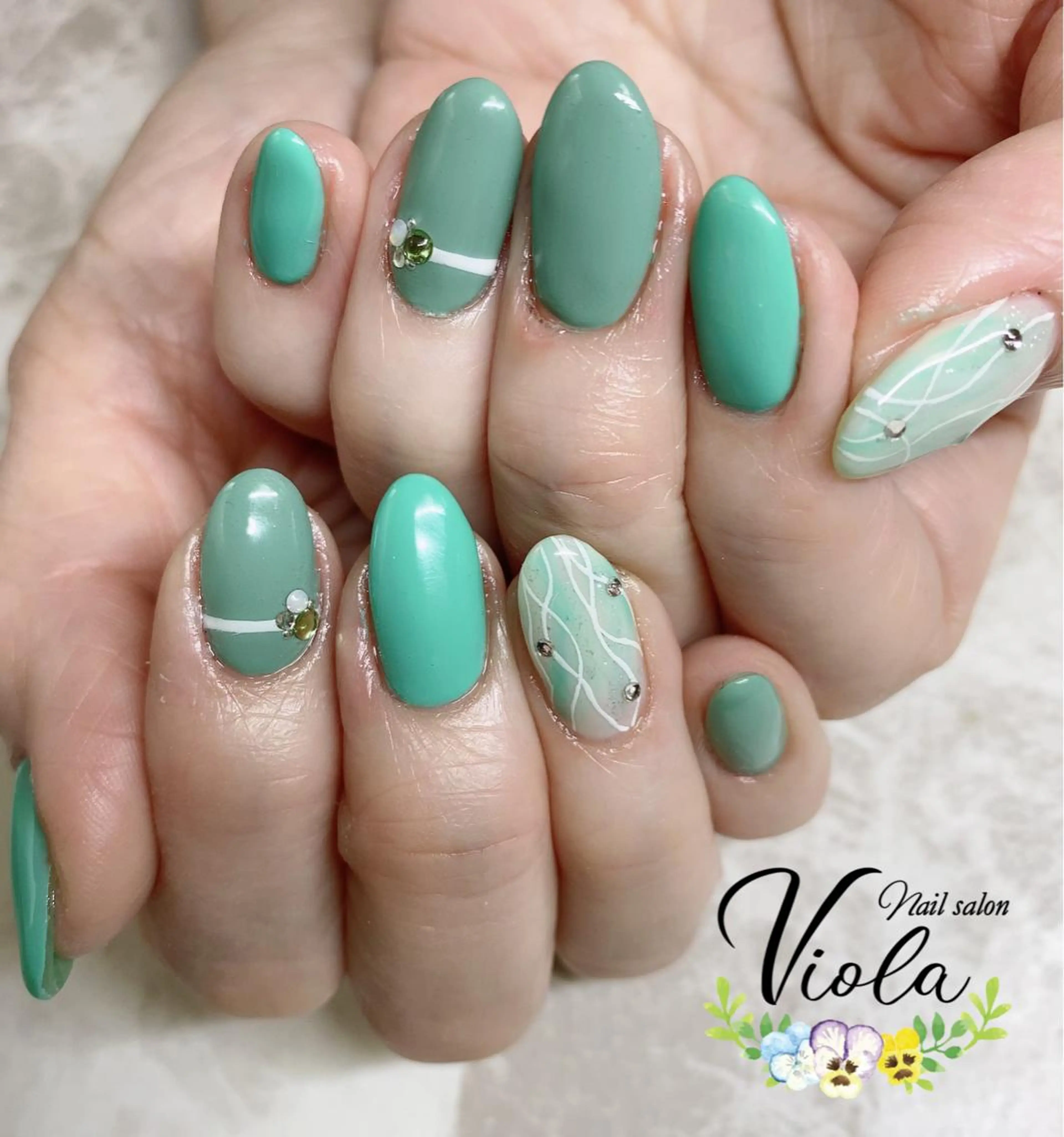 ネイル ハンドネイル Nailsalon Viola所属・ネイルサロン Violaのネイルデザイン
