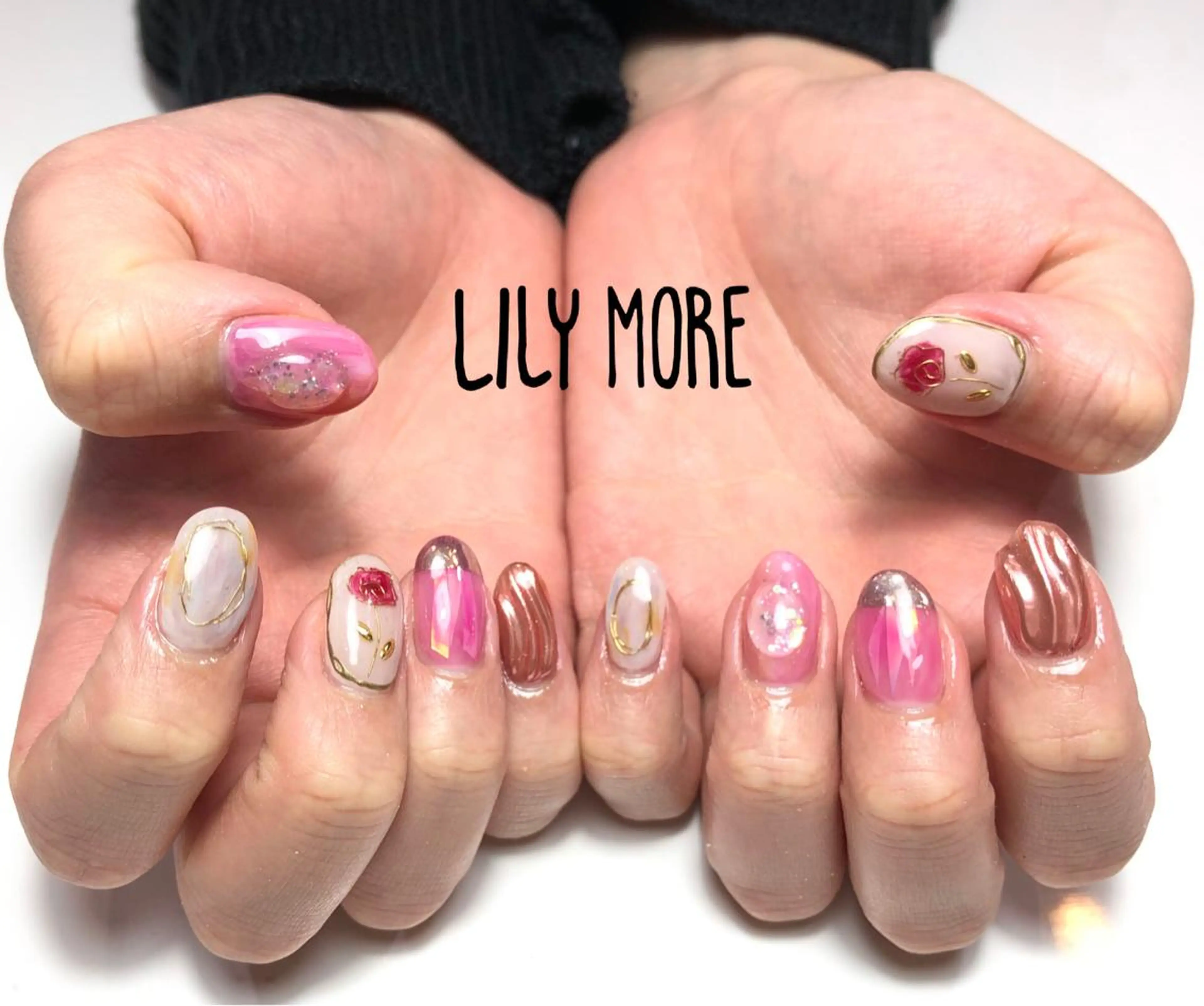 ネイル ニュアンスネイル Lily closetのネイルデザイン