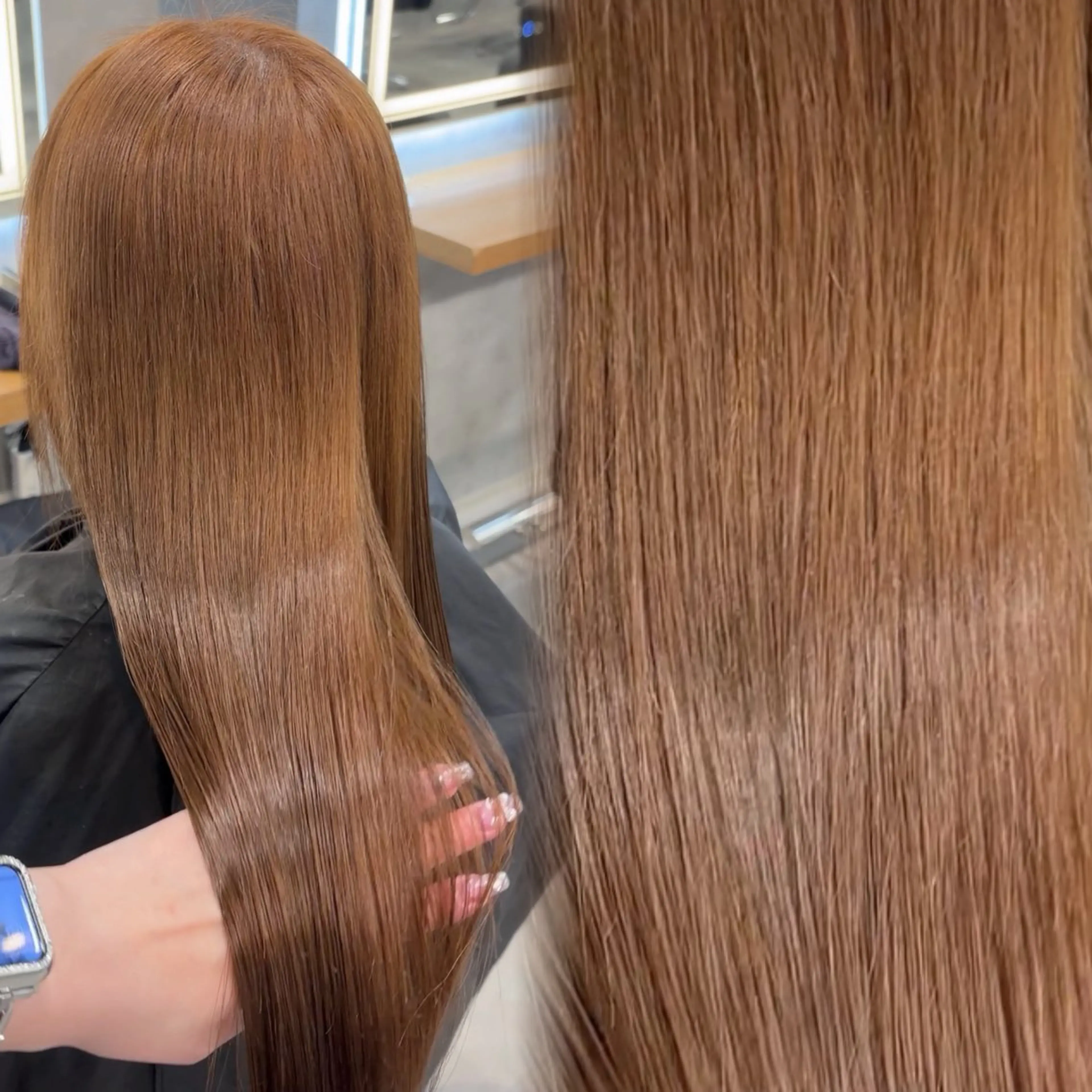 カラー ヘアカラー トリートメント 札幌韓国風艶カラー 🎀𝐒𝐀𝐇𝐎のヘアスタイル