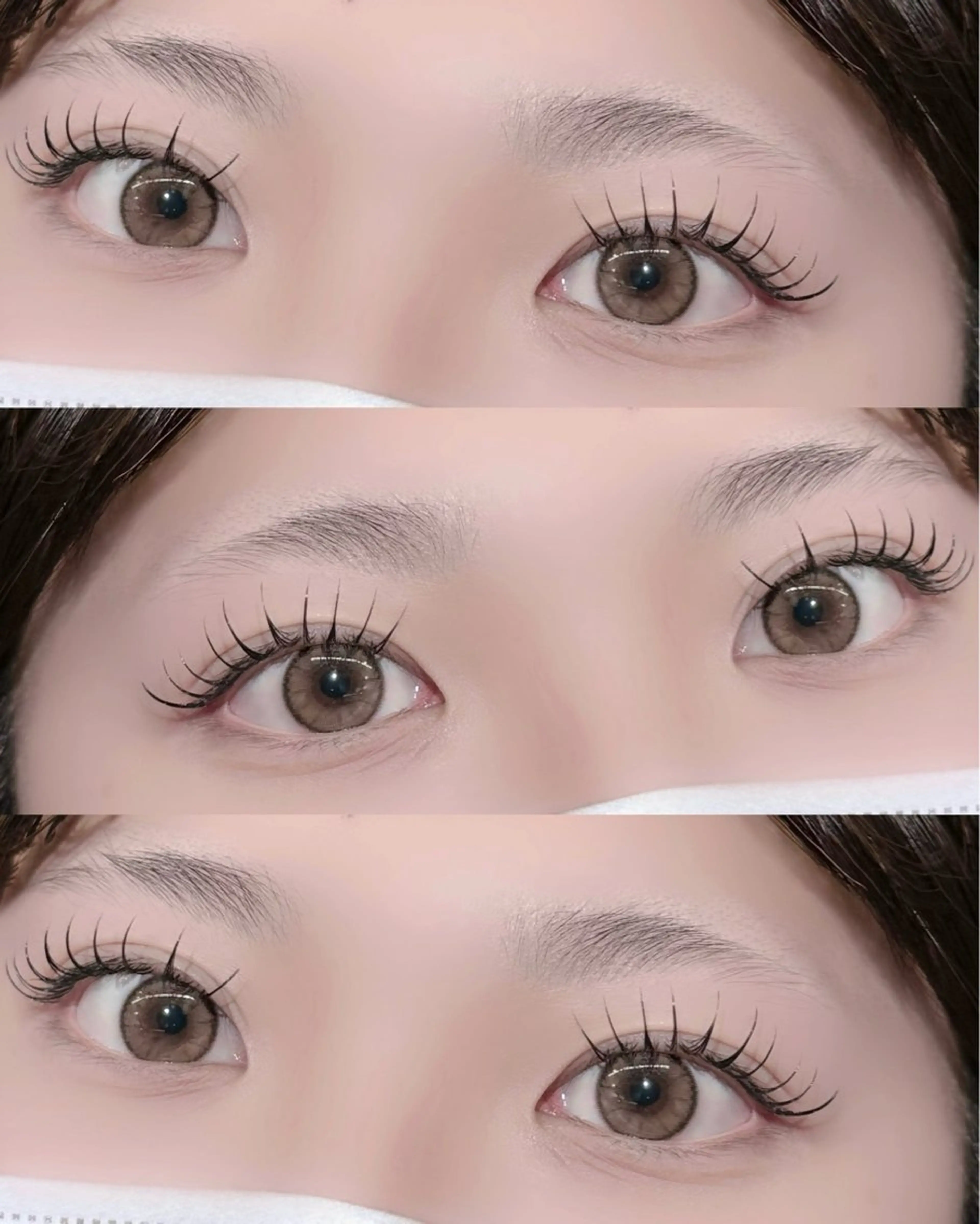 マツエク・マツパ フラットラッシュ ☂️chihiro 🌂のマツエク・マツパデザイン