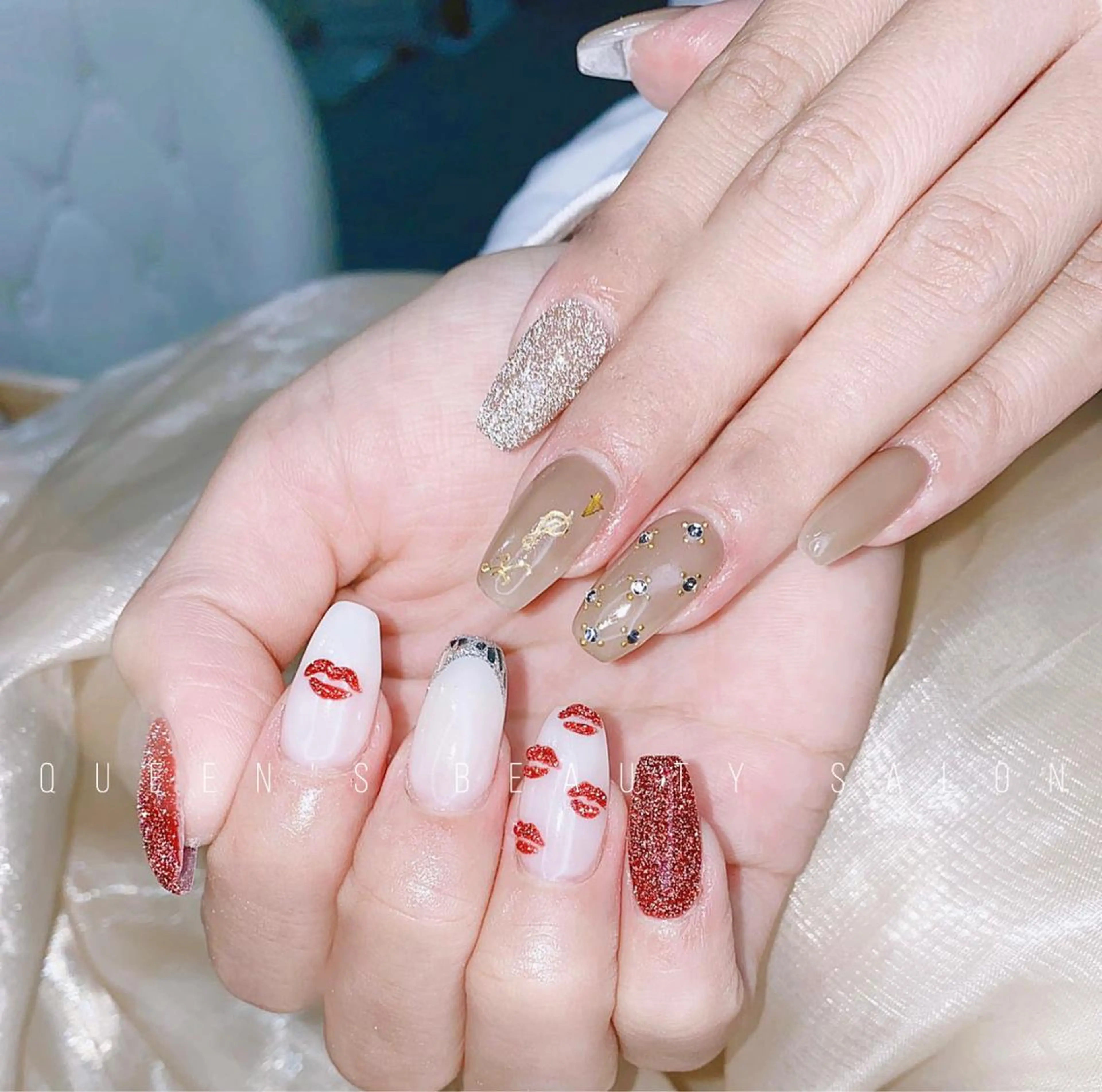 ネイル ハンドネイル Queens マオのネイルデザイン