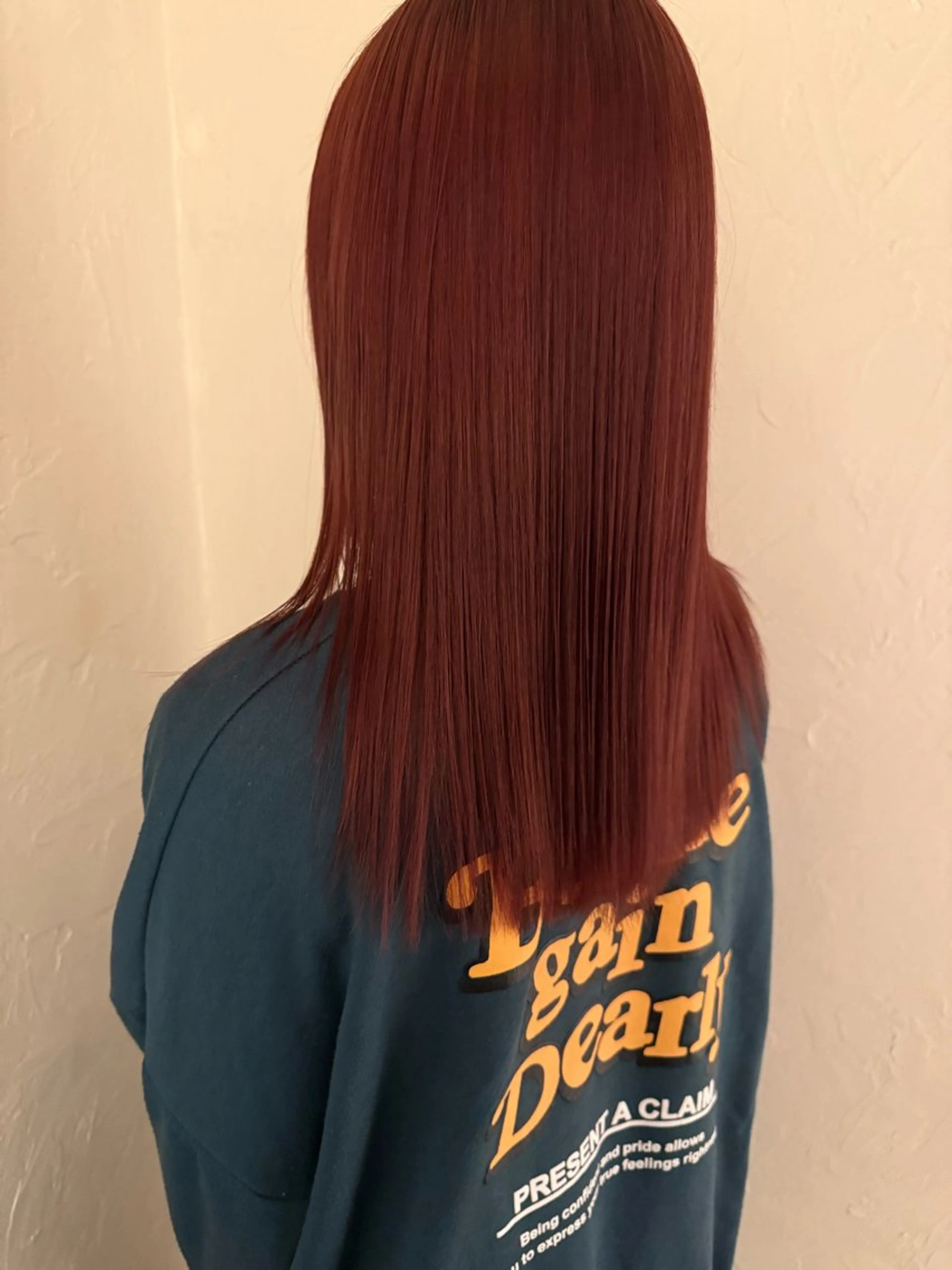 ロング カラー 須藤 優真 切りっぱなしボブのヘアスタイル