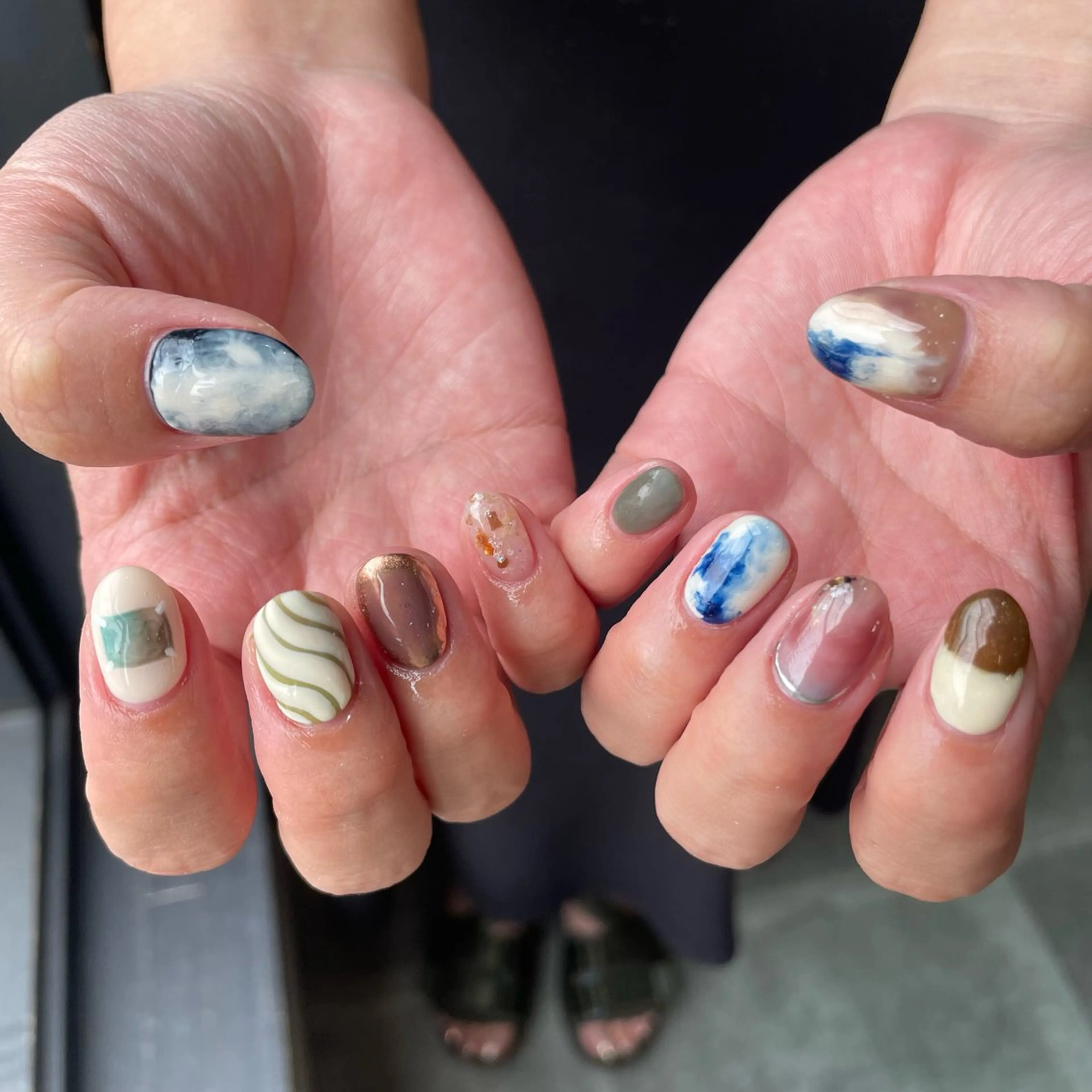 ネイル SOL　nail イマナカのネイルデザイン