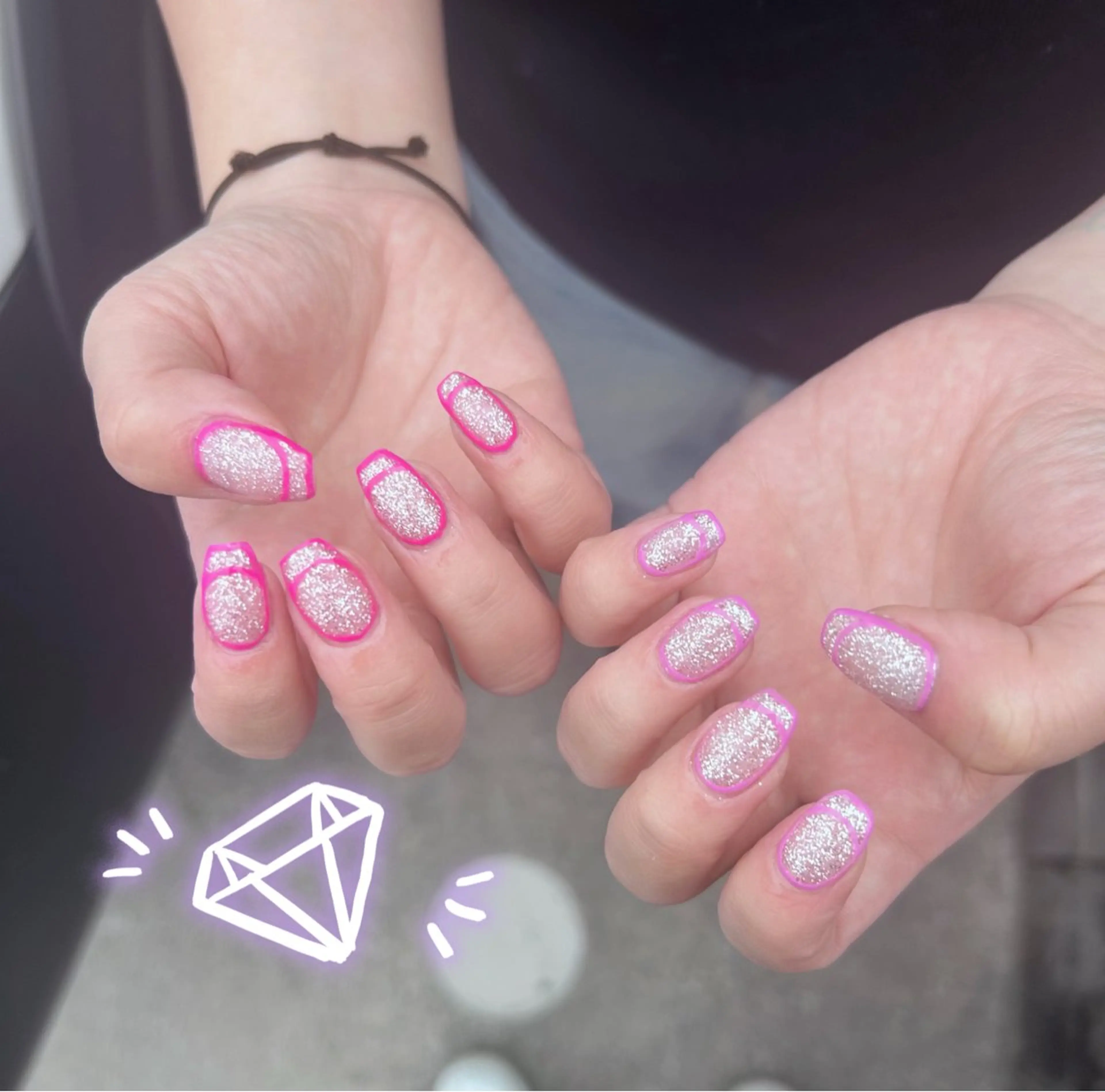 ネイル フレンチネイル ハンドネイル CARANA ♡のネイルデザイン