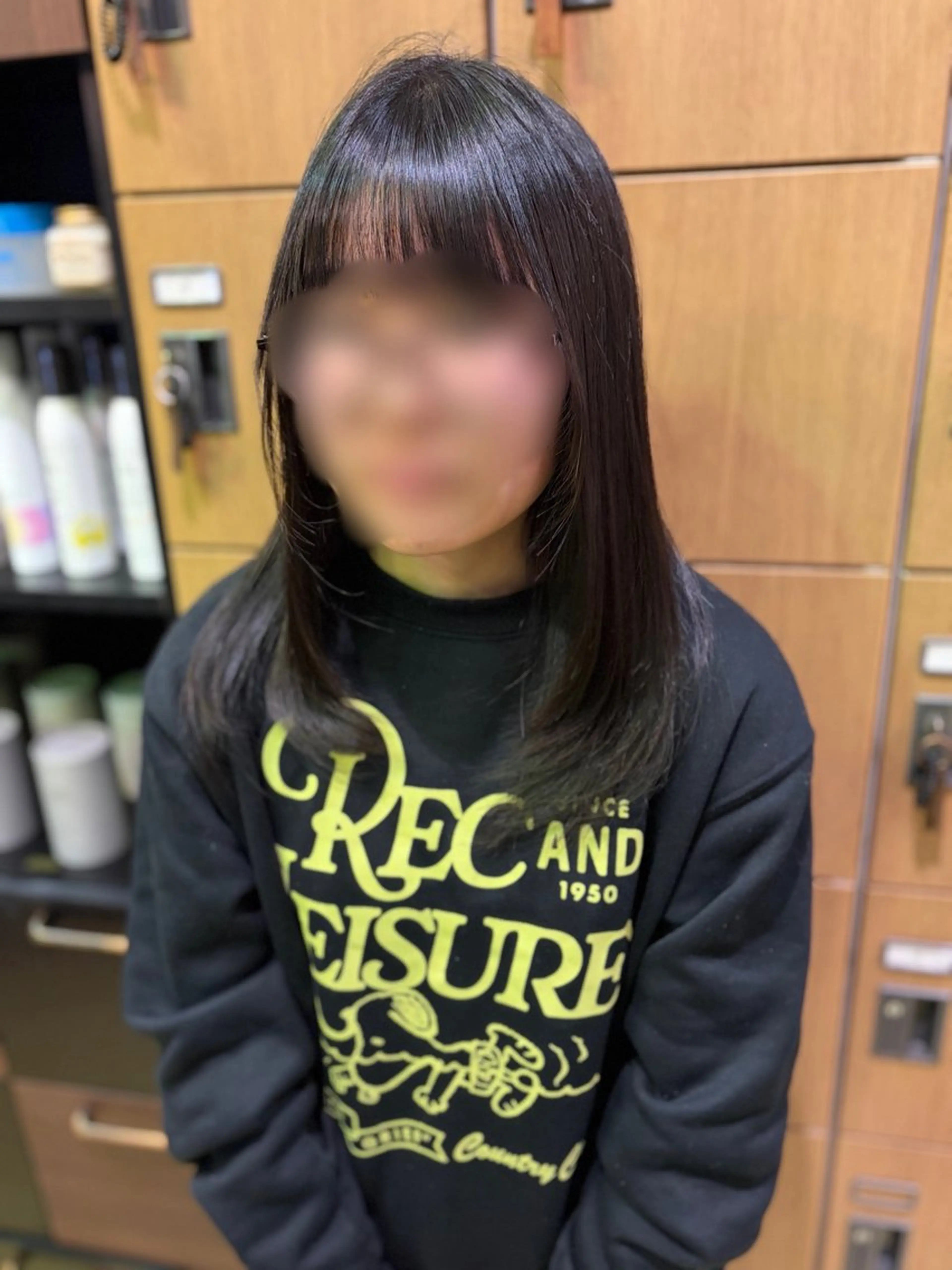 セミロング カット 岡山レイヤーカット/ 髪質改善/松島大己のヘアスタイル