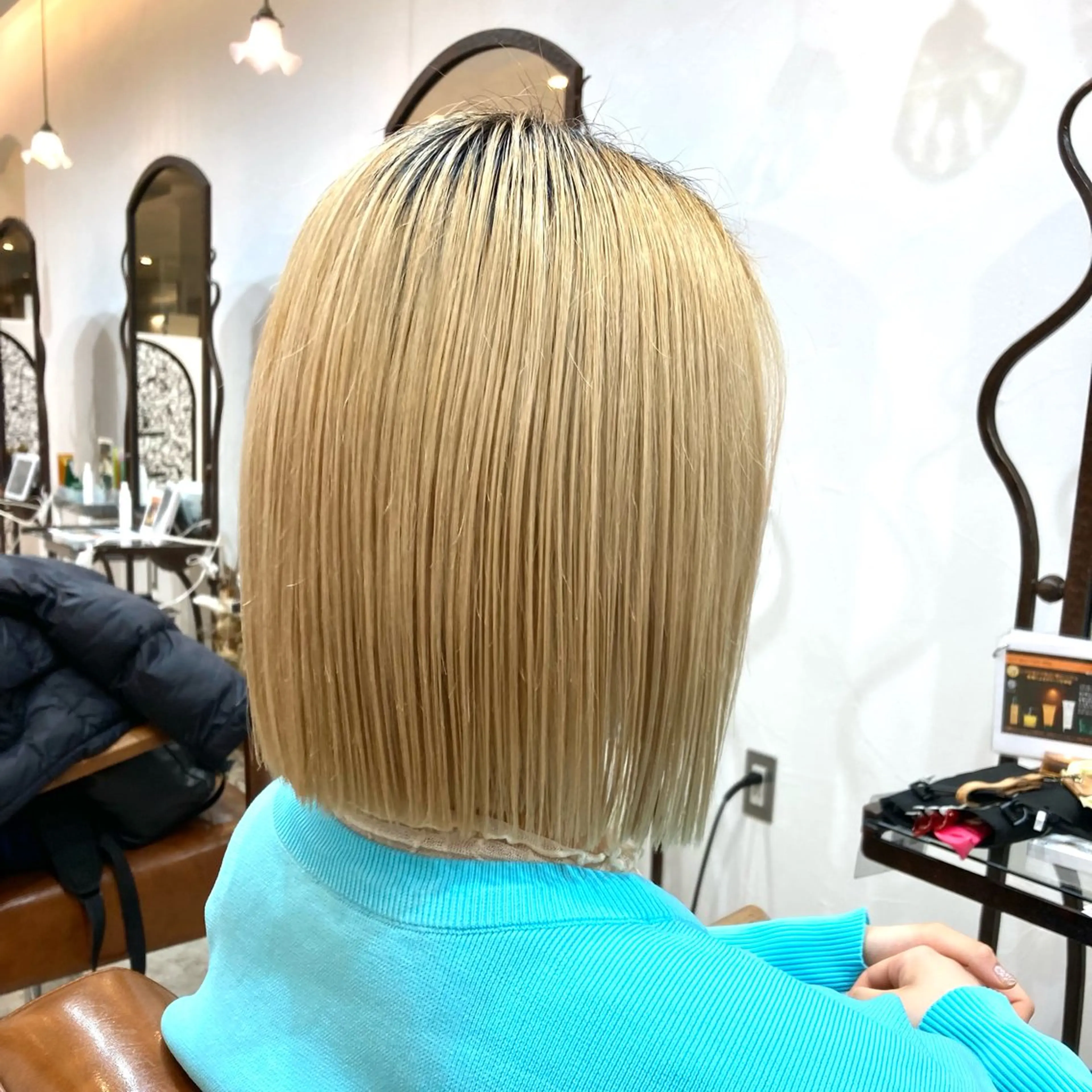 ミディアム カラー カット特化型 美容師/栗本のヘアスタイル