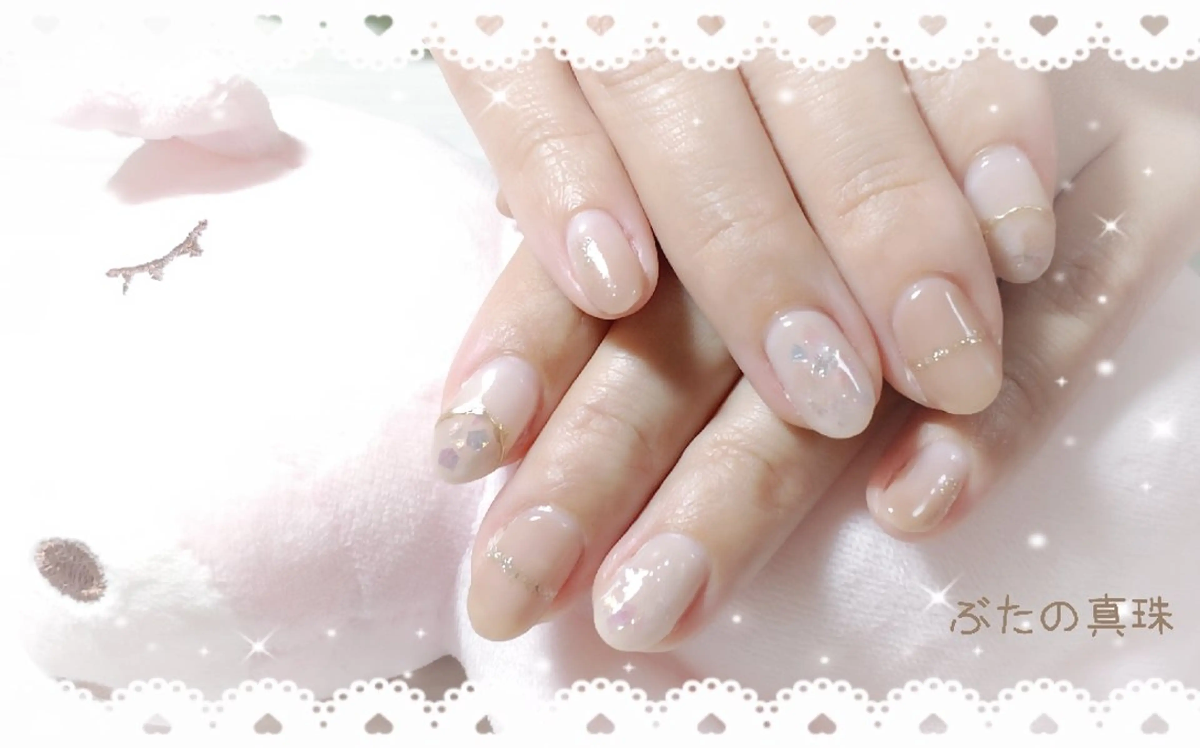 ネイル ハンドネイル 林 珠里のネイルデザイン