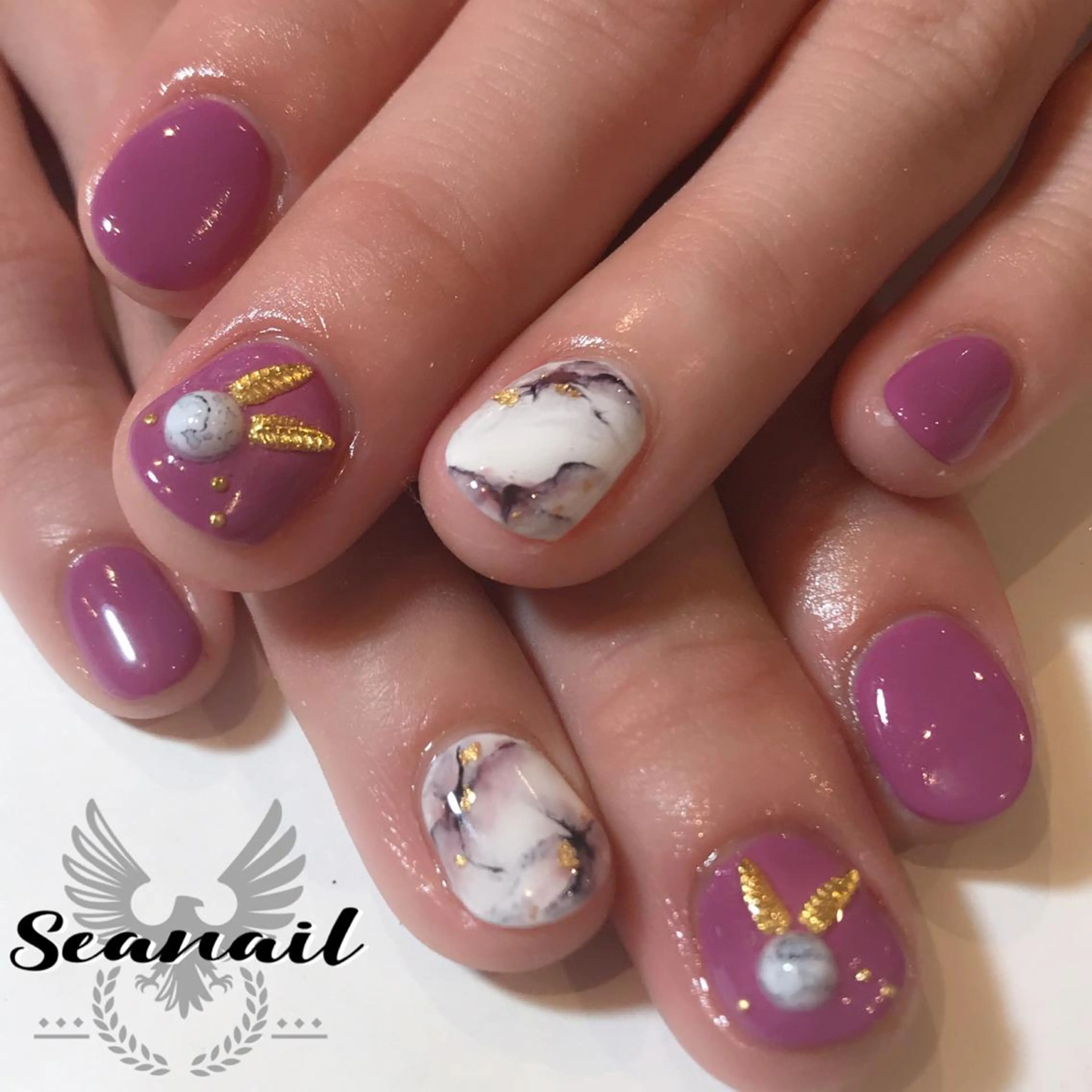 ネイル 小尾 栞のネイルデザイン