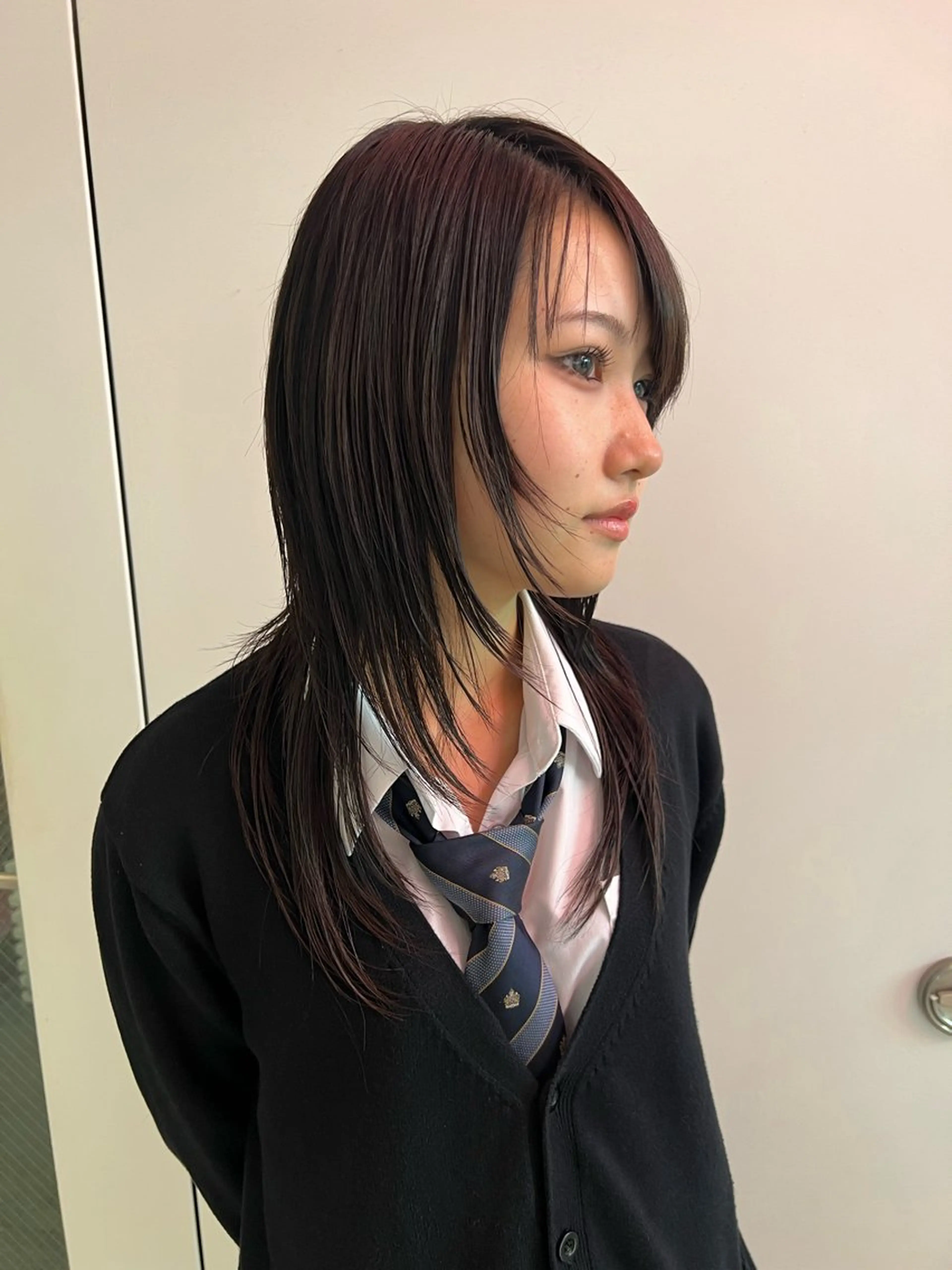 ウルフカット、レイヤーカット、ハッシュカット、韓国ヘア⭐️+ワンステップトリートメント付🎀の写真