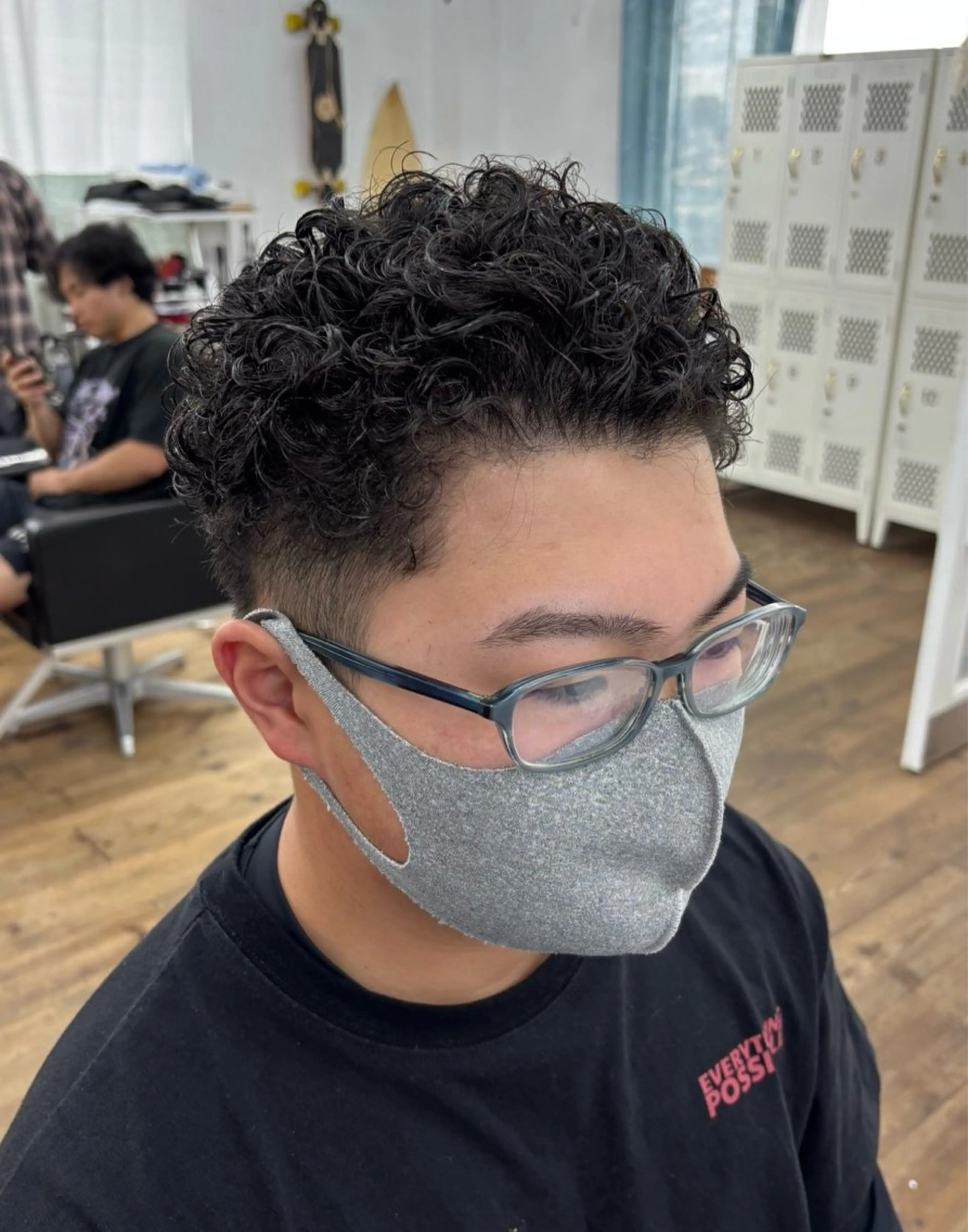 パーマ メンズ カット パーマ メンズ特化サロン Ryomaのヘアスタイル