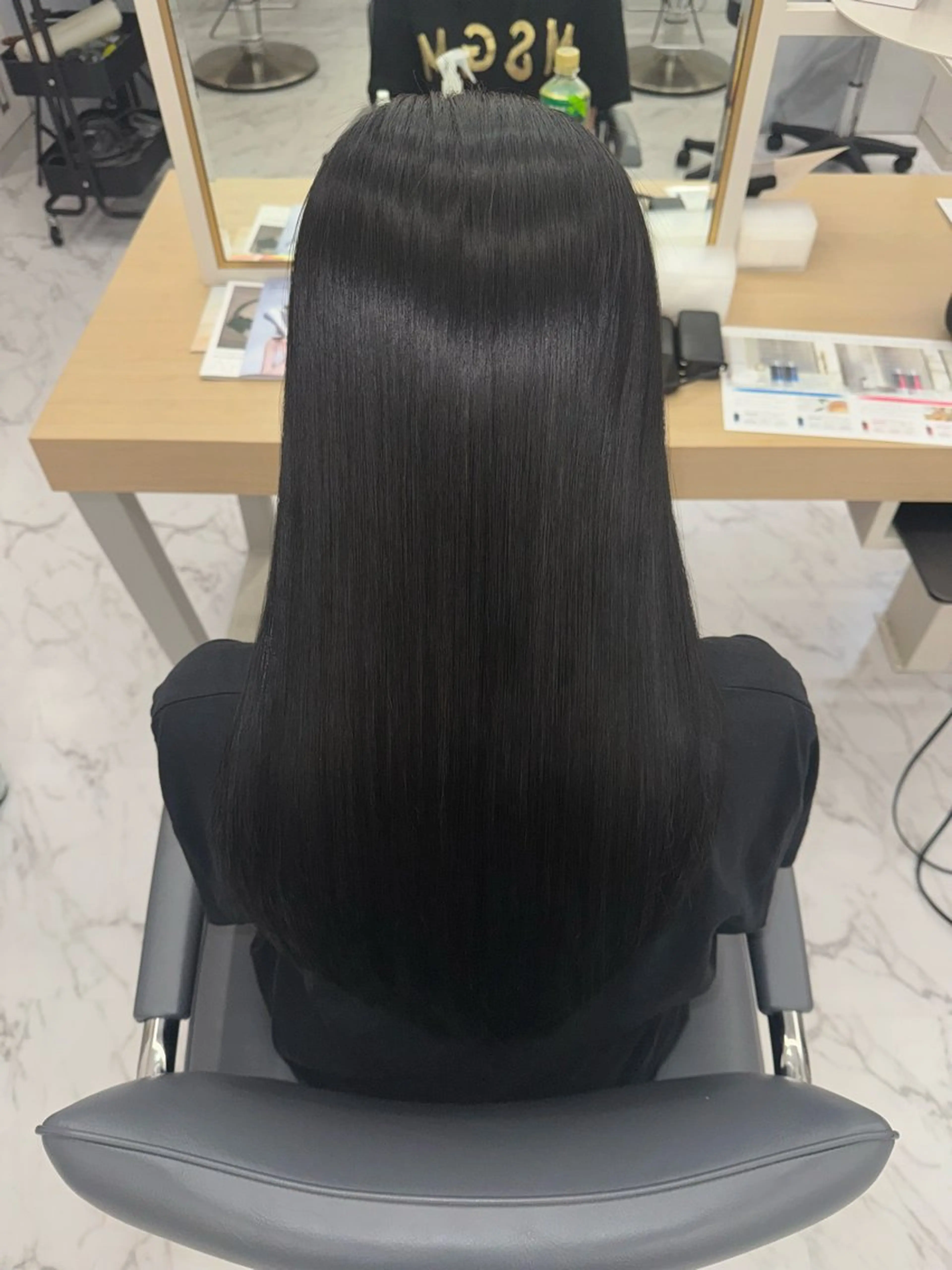 ロング カット ヘアカラー トリートメント 韓国/アイドルヘア 🎀みづきのヘアスタイル