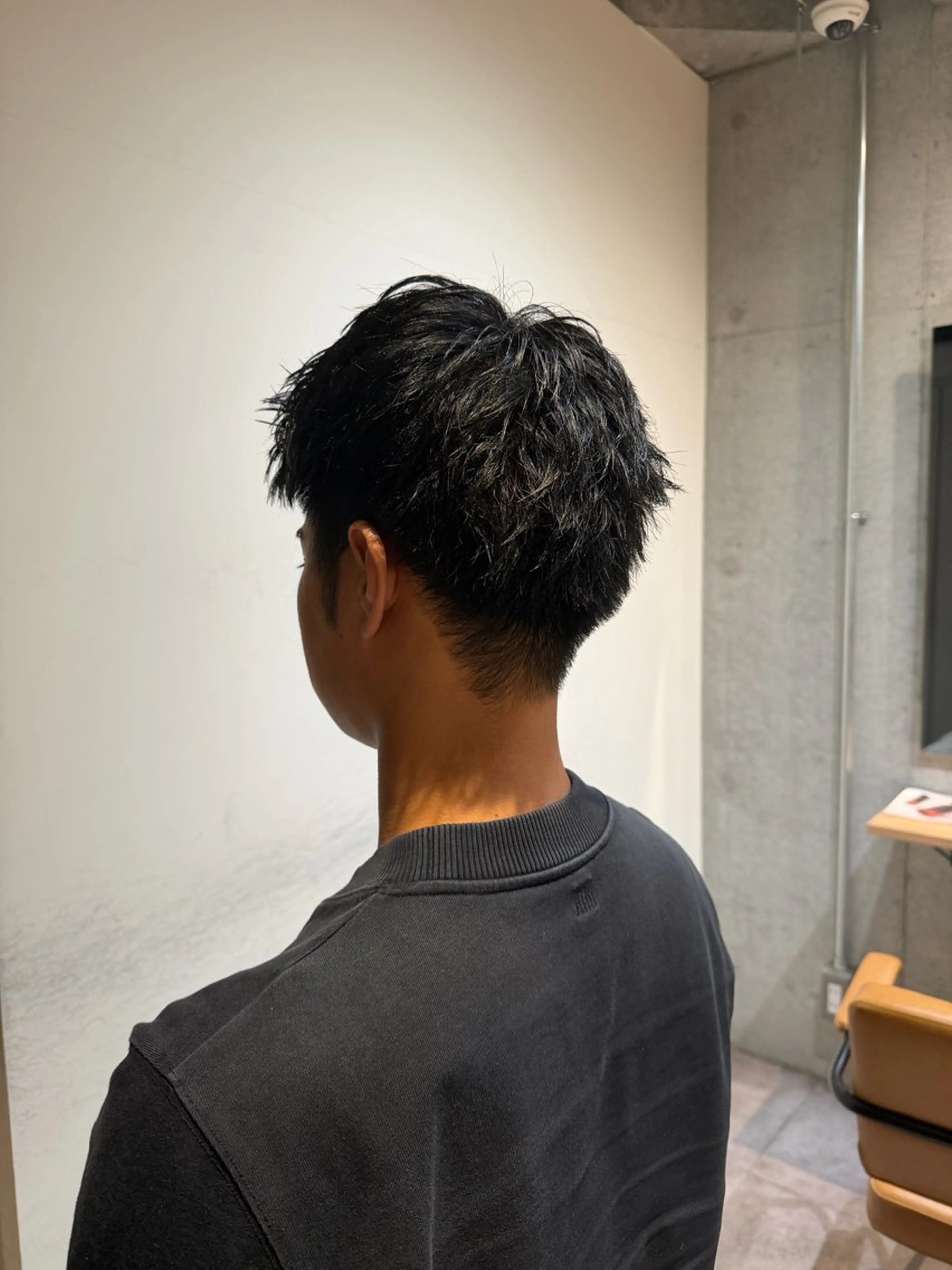 メンズカットの写真