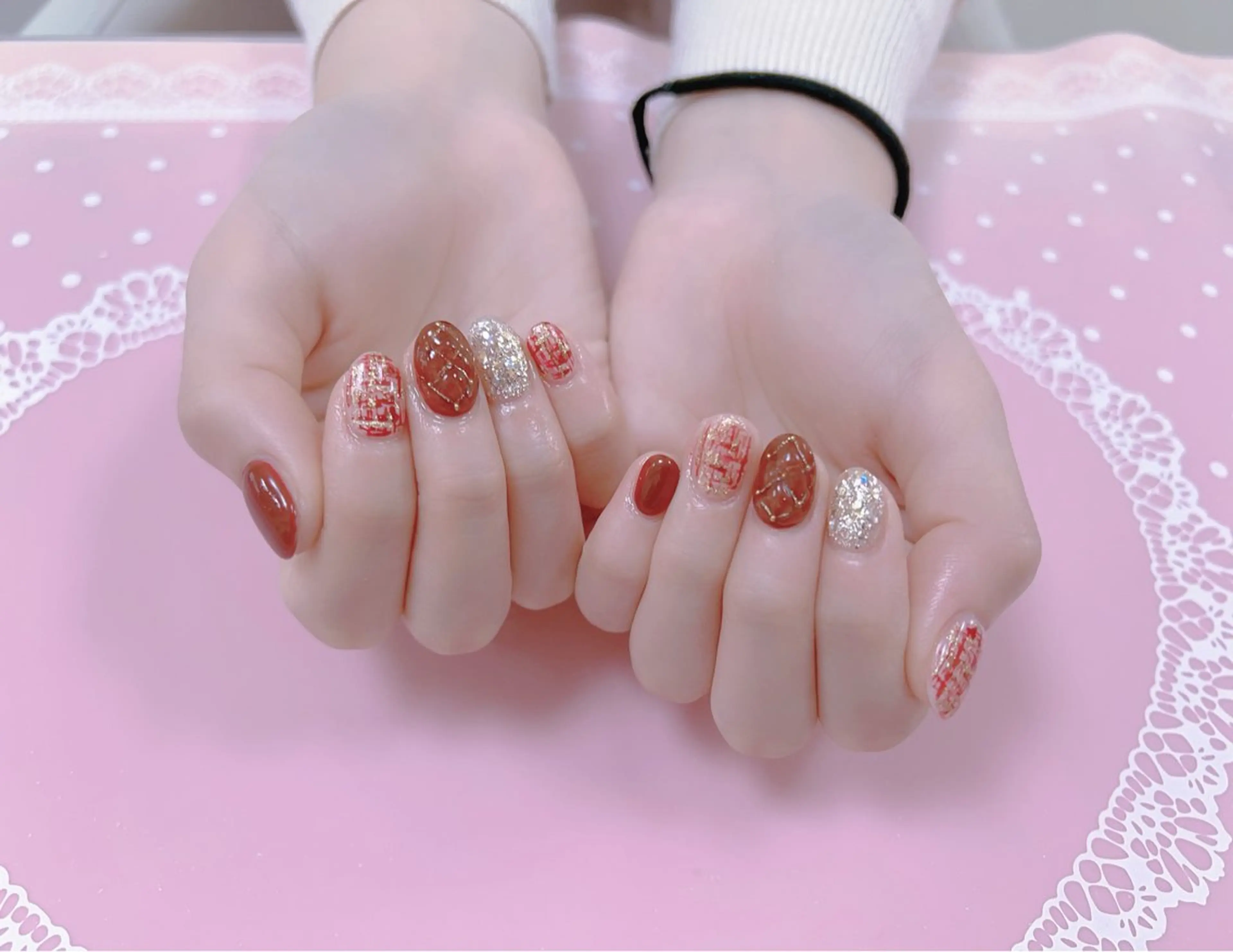 ネイル はぴねす所属・横浜 美夢のネイルデザイン