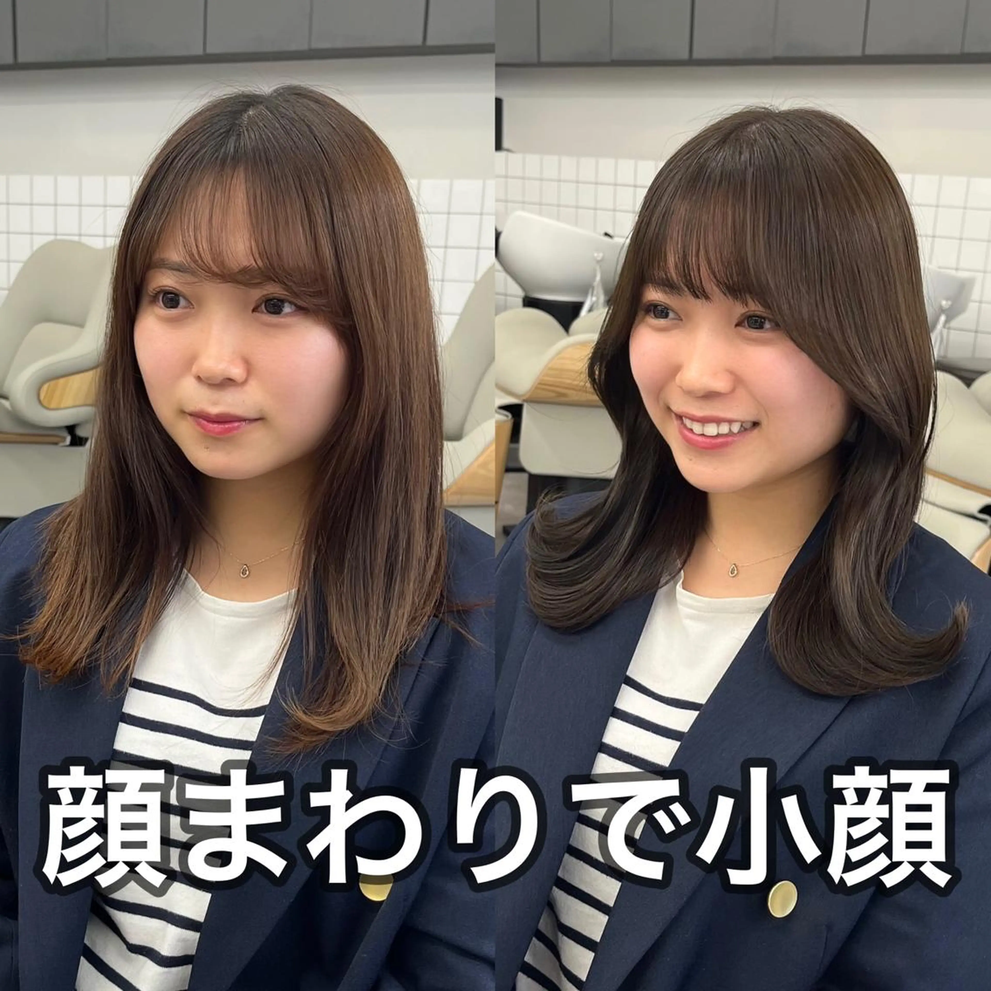 ミディアム カラー ヘアアレンジ 結婚式・ブライダル アッシュ ベージュカラー 黒髪 ブリーチ 韓国ヘア×2way 🇰🇷和知拓郎のヘアスタイル
