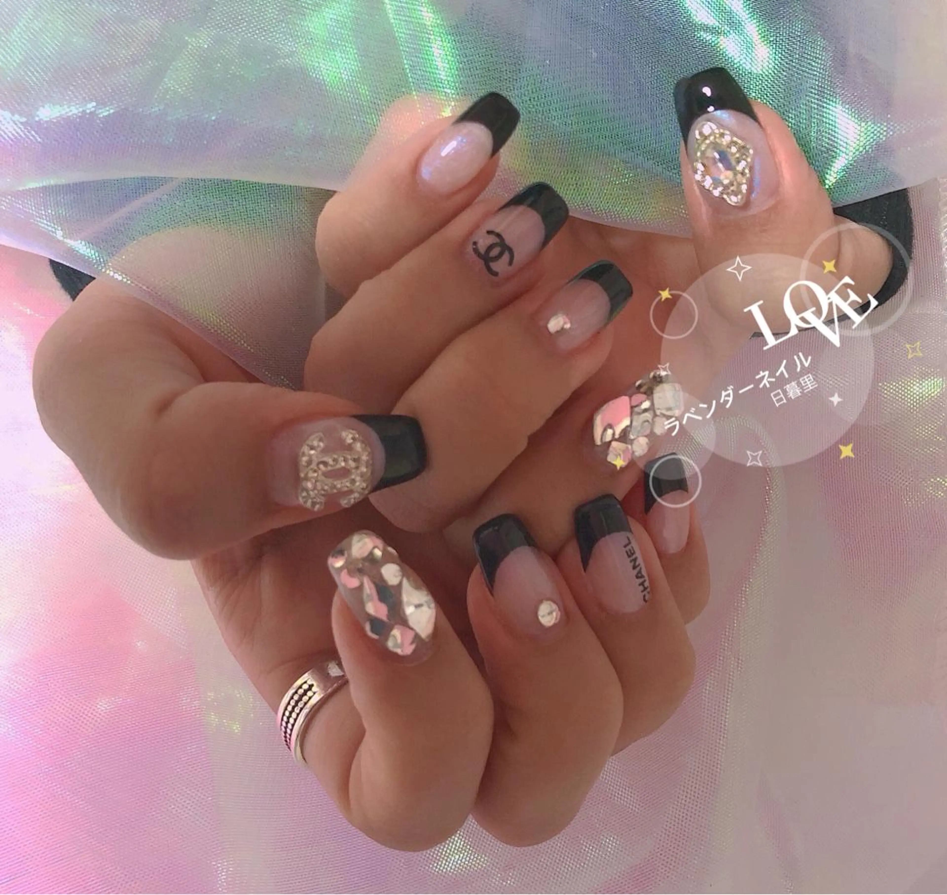 ネイル ラベンダー💖日暮里 ルル💖ネイルのネイルデザイン