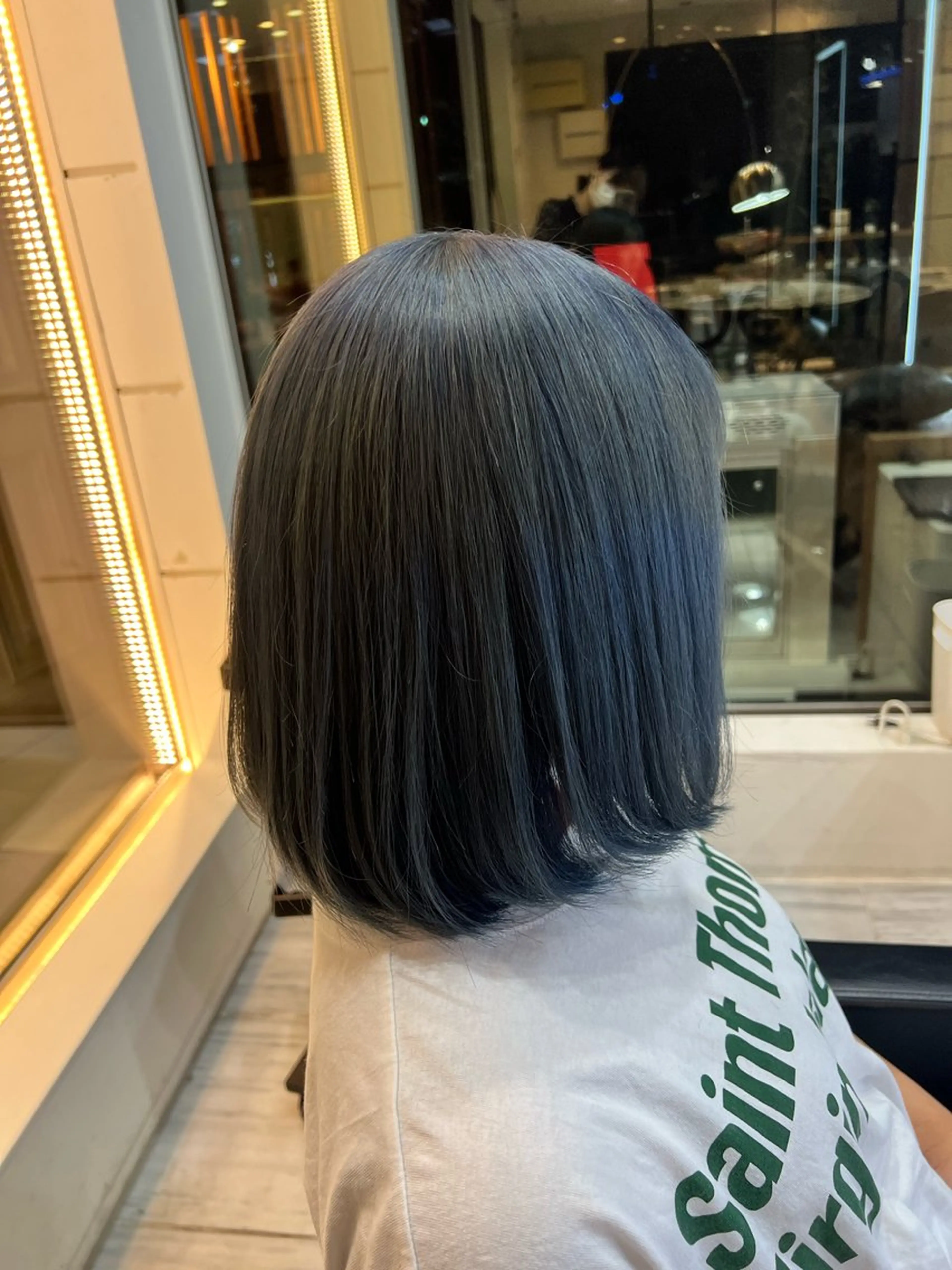 カラー Sakura モッズヘア宇都宮のヘアスタイル