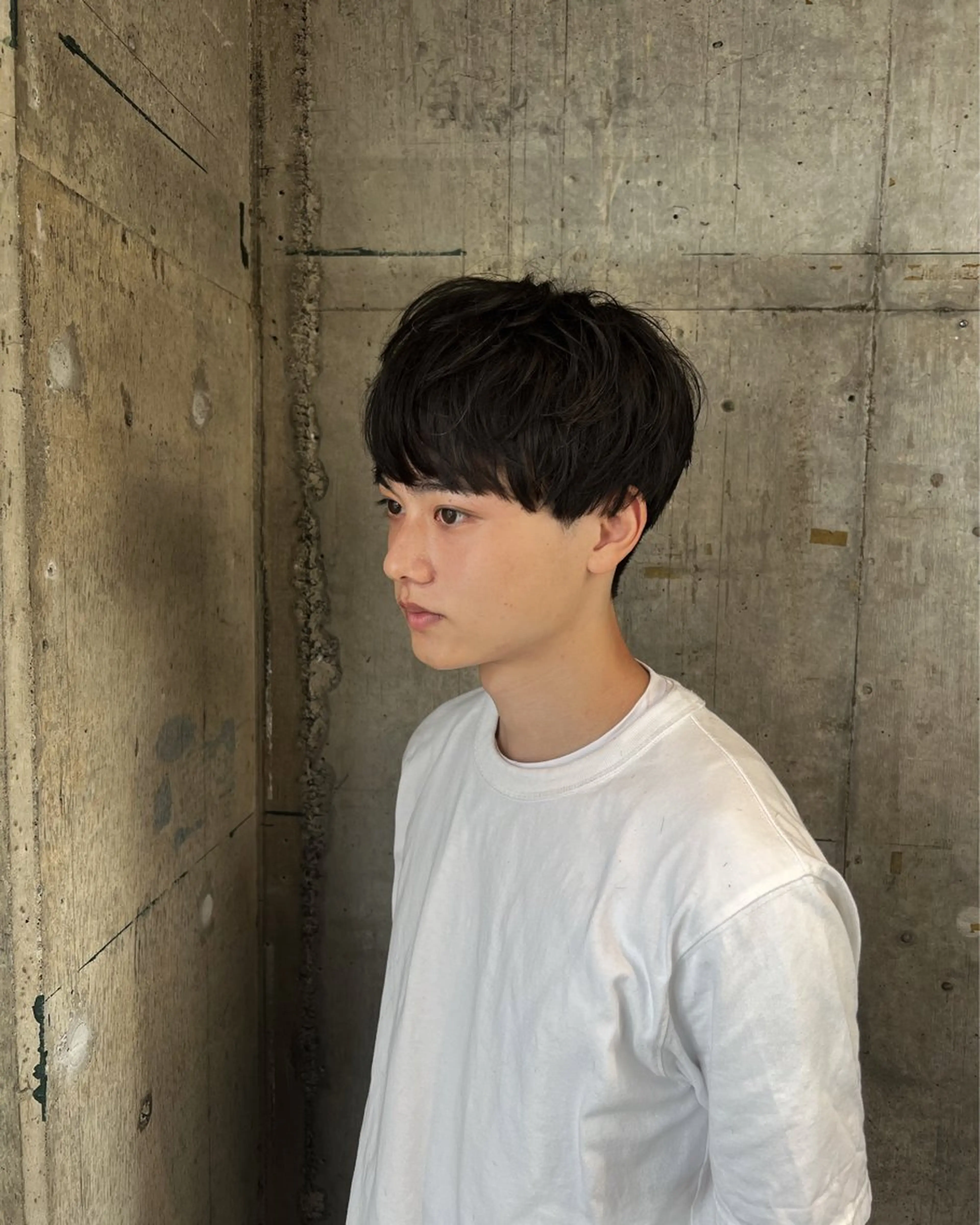 メンズカット+前髪ストレート+トリートメントの写真