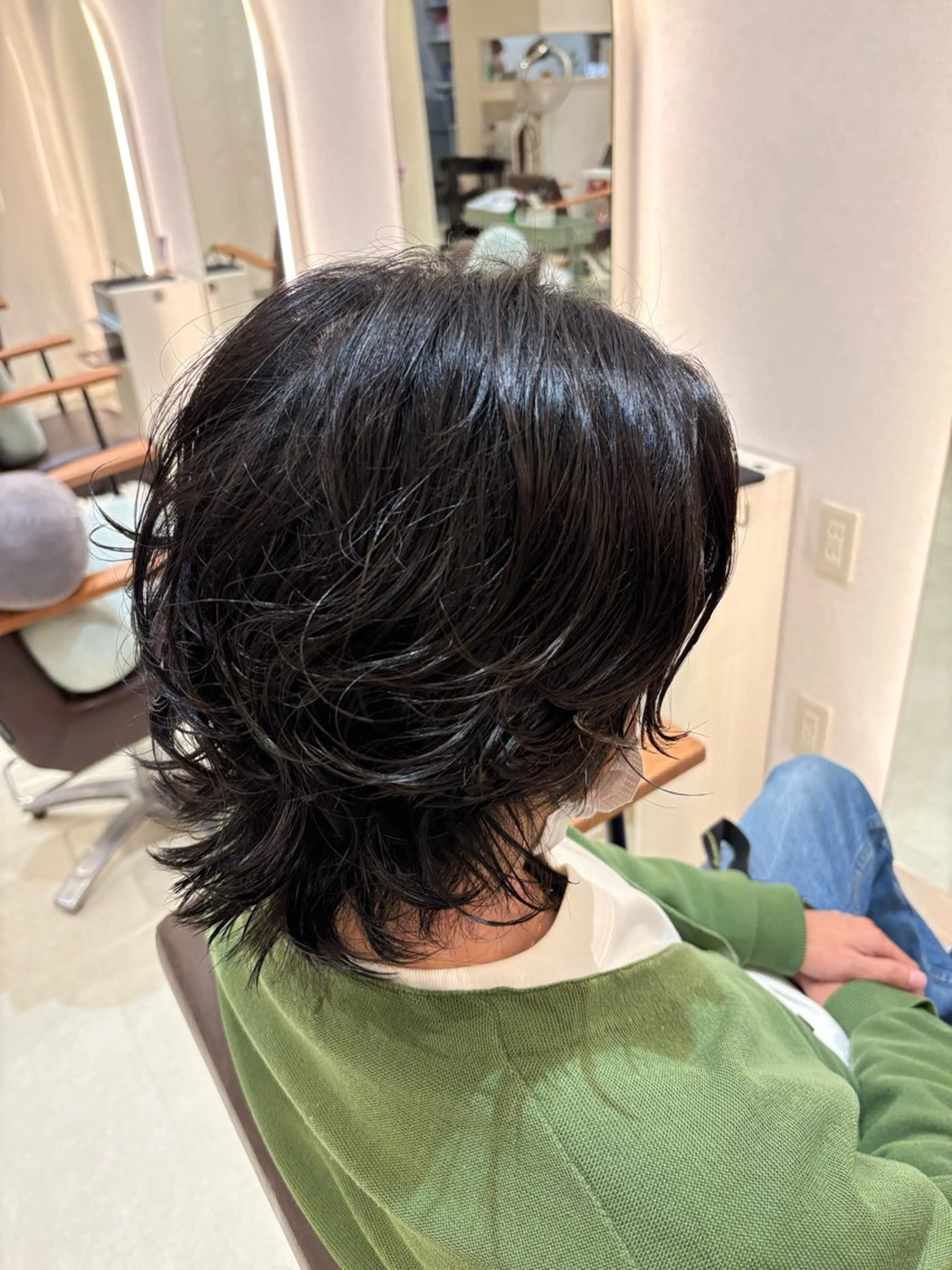 パーマ メンズ ゆうな VISAGE dioのヘアスタイル