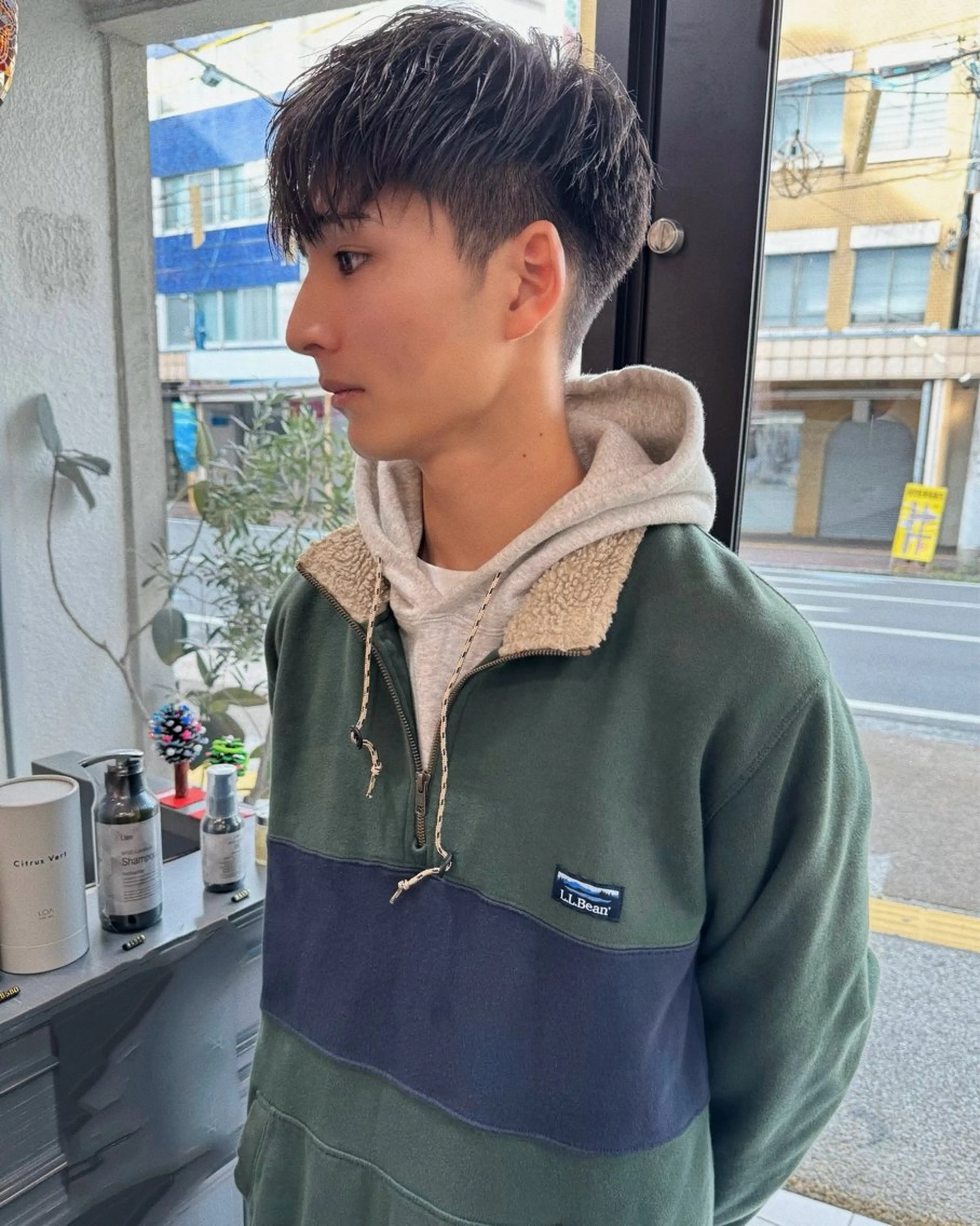 ショート ショートヘア 小野田 航己のヘアスタイル