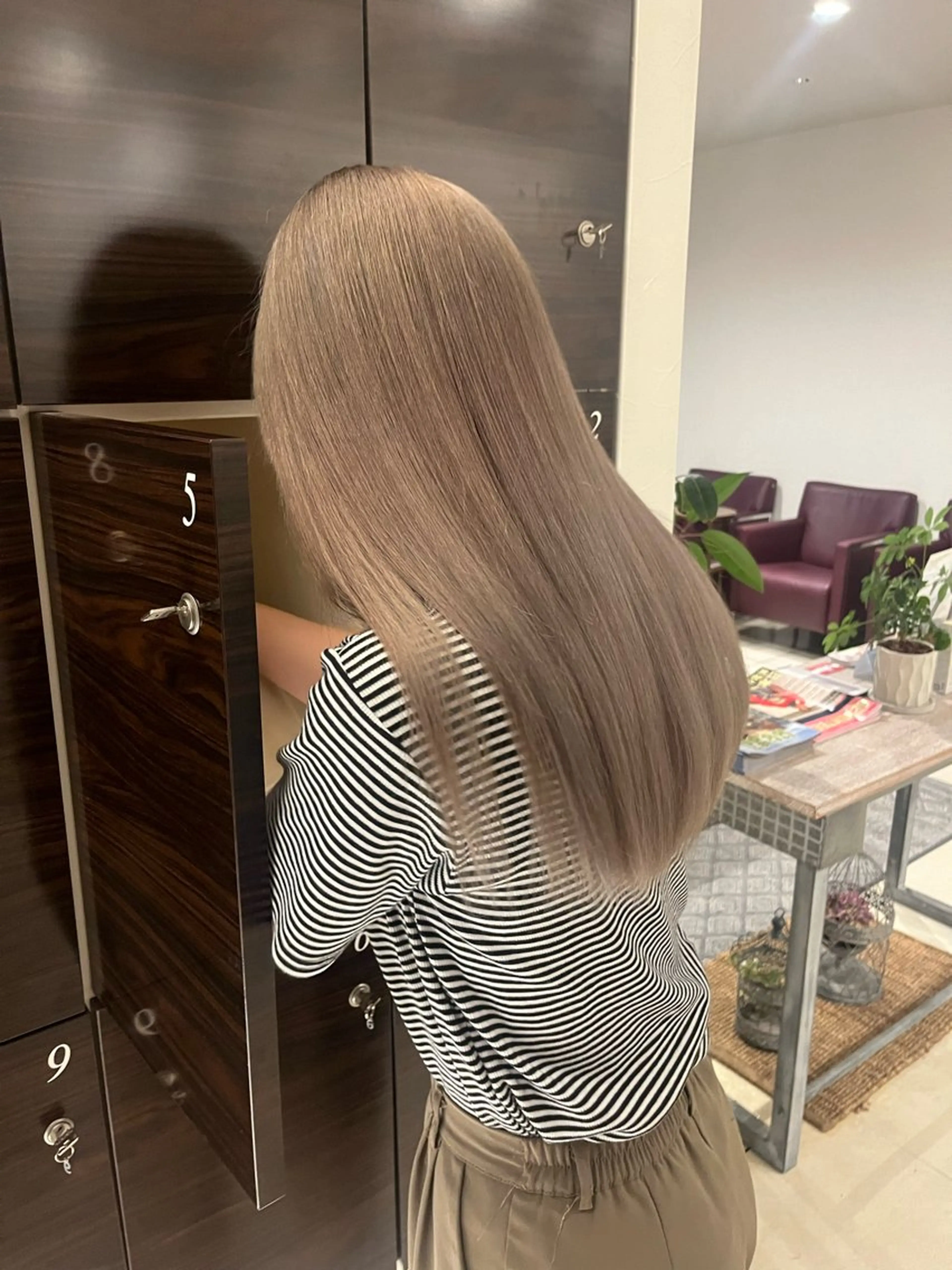 ロング カラー 柔らかい艶暖色 レイヤー🫧姫汝のヘアスタイル