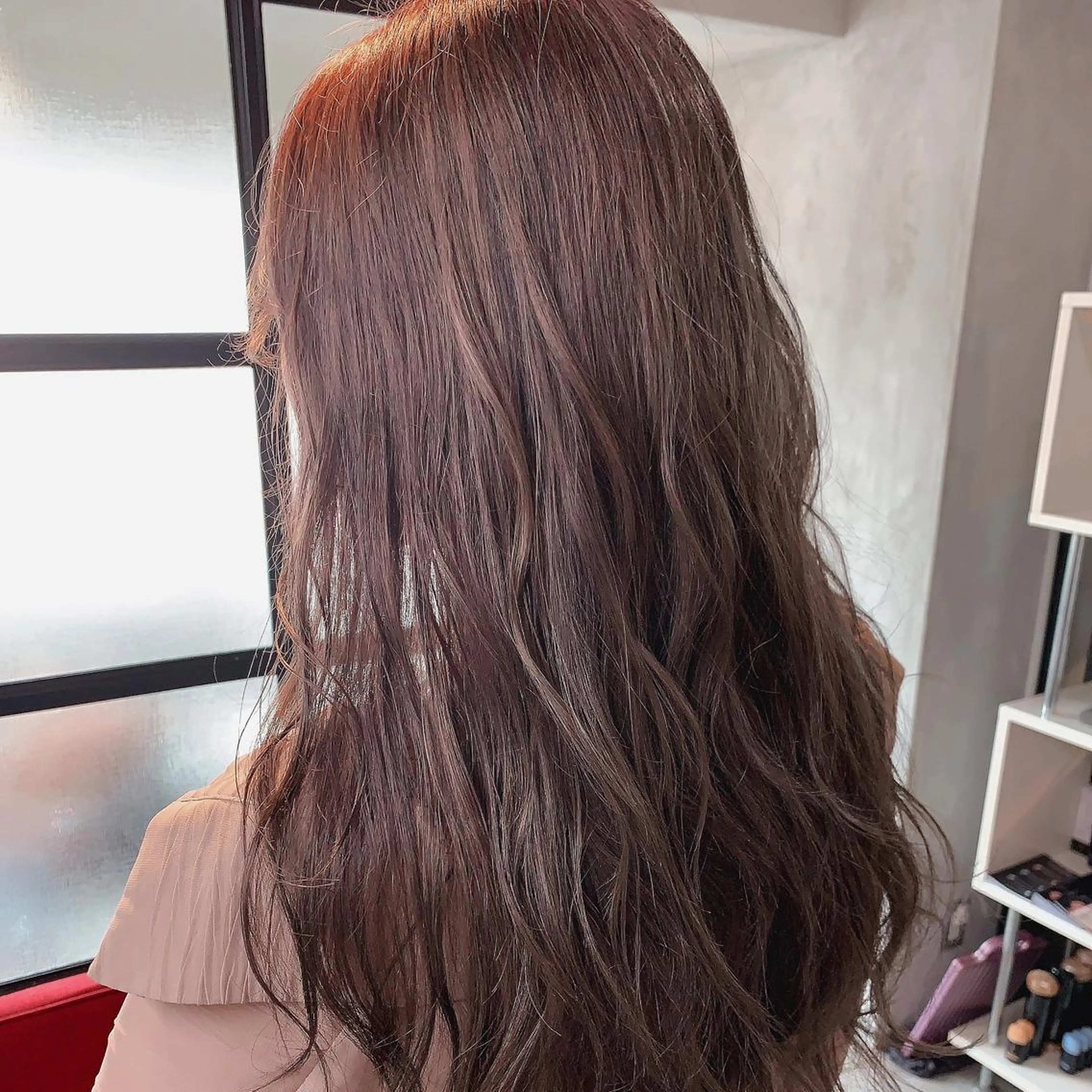 ロング カラー なかの たくみのヘアスタイル