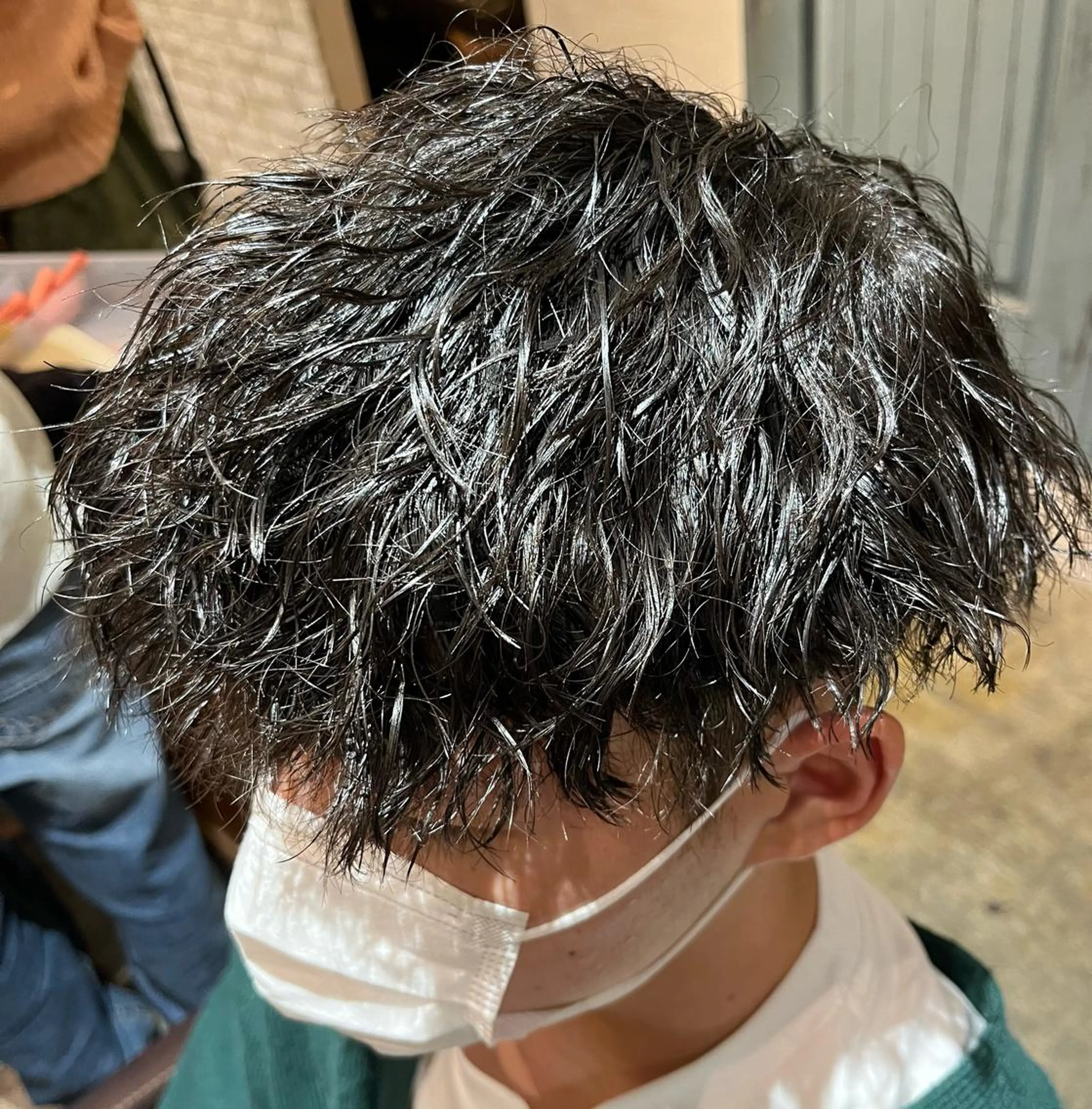パーマ メンズ カット パーマ トリートメント ヘアセット 💈メンズパーマ特化 店長望月謙二郎💈のヘアスタイル