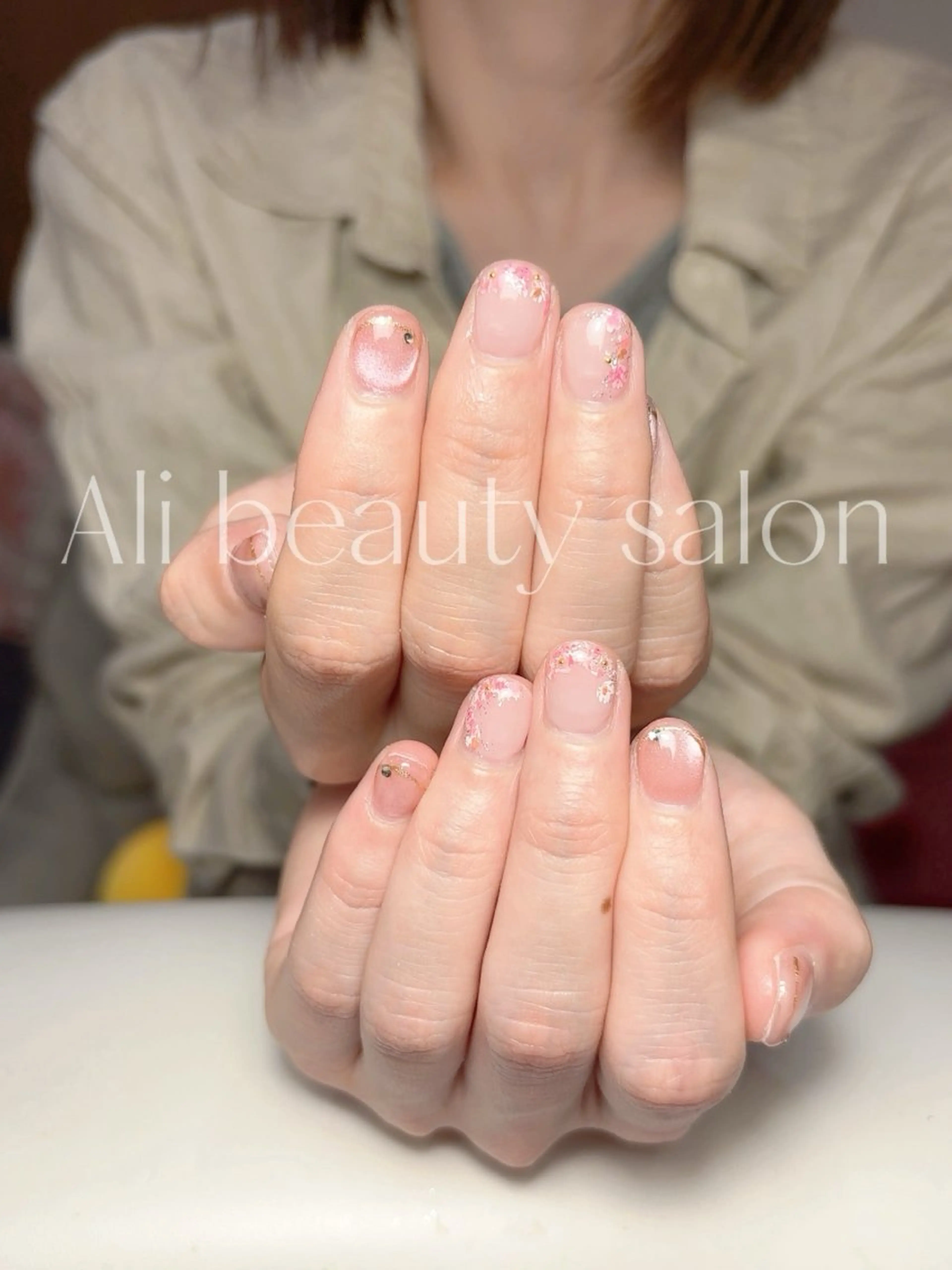 ネイル マグネットネイル ハンドネイル Ali 新小岩 ネイル専門のネイルデザイン