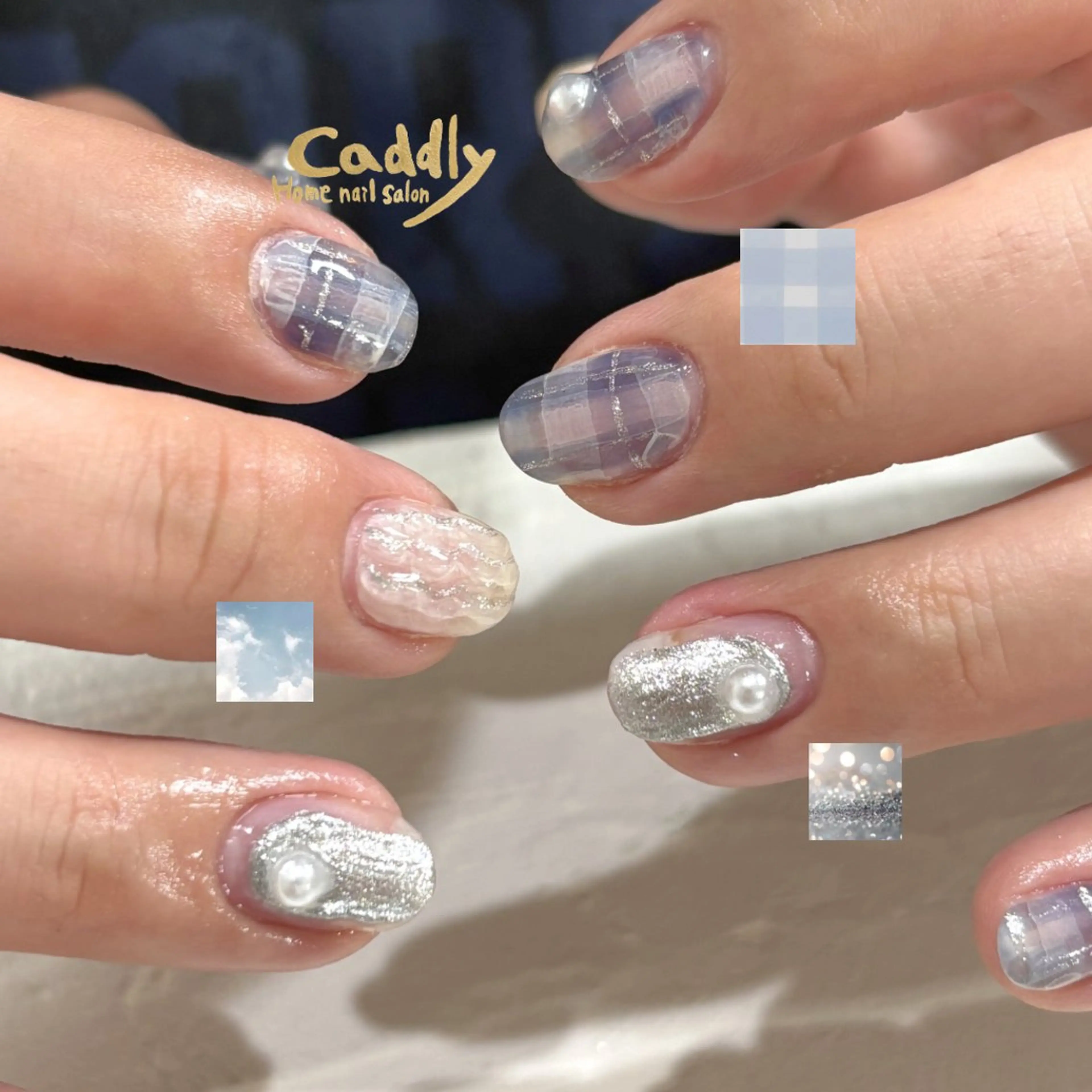 ネイル ハンドネイル caddly naoのネイルデザイン