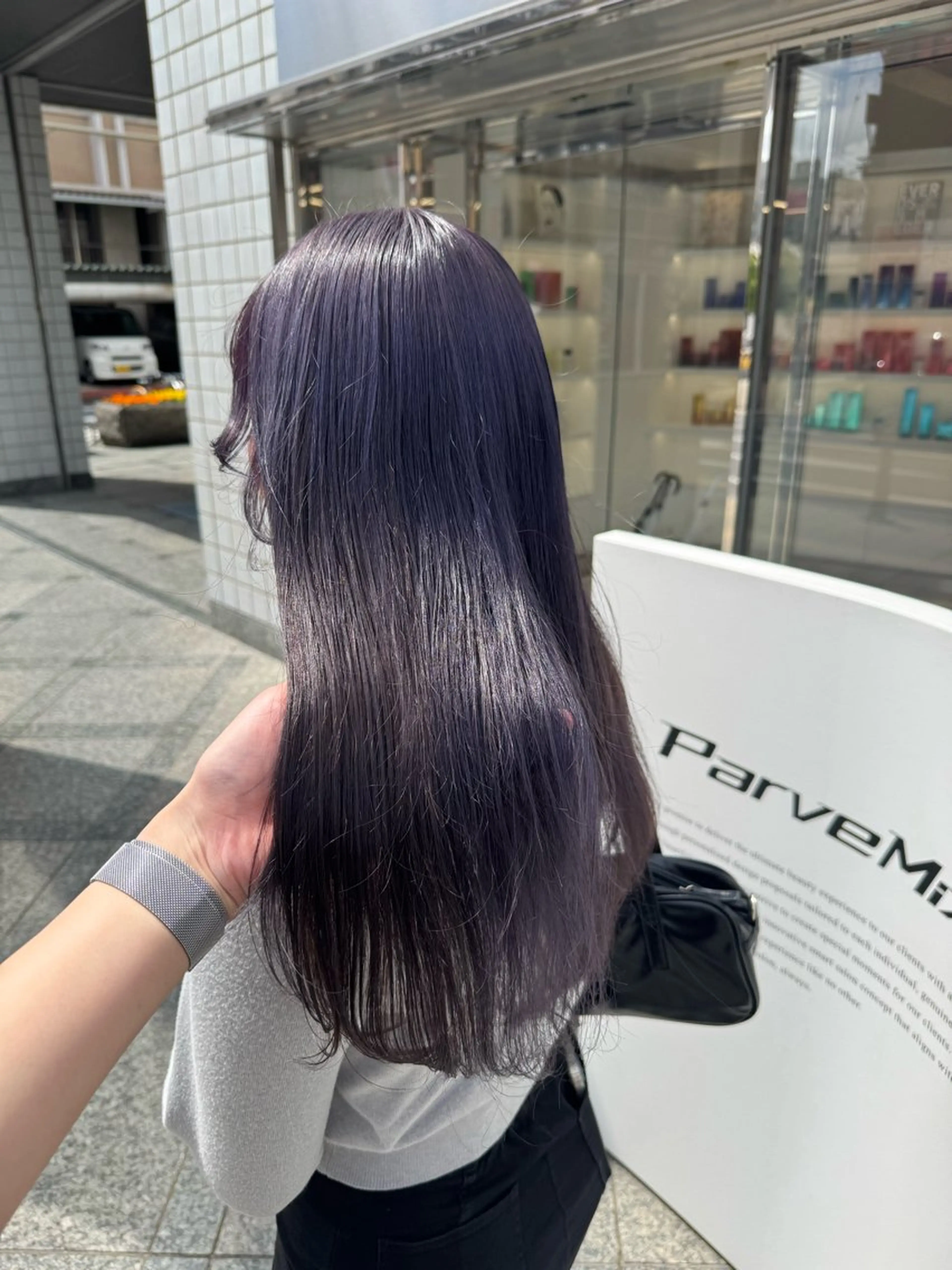 ロング カラー ヘアカラー ParveMix🍀 藤原愛未のヘアスタイル