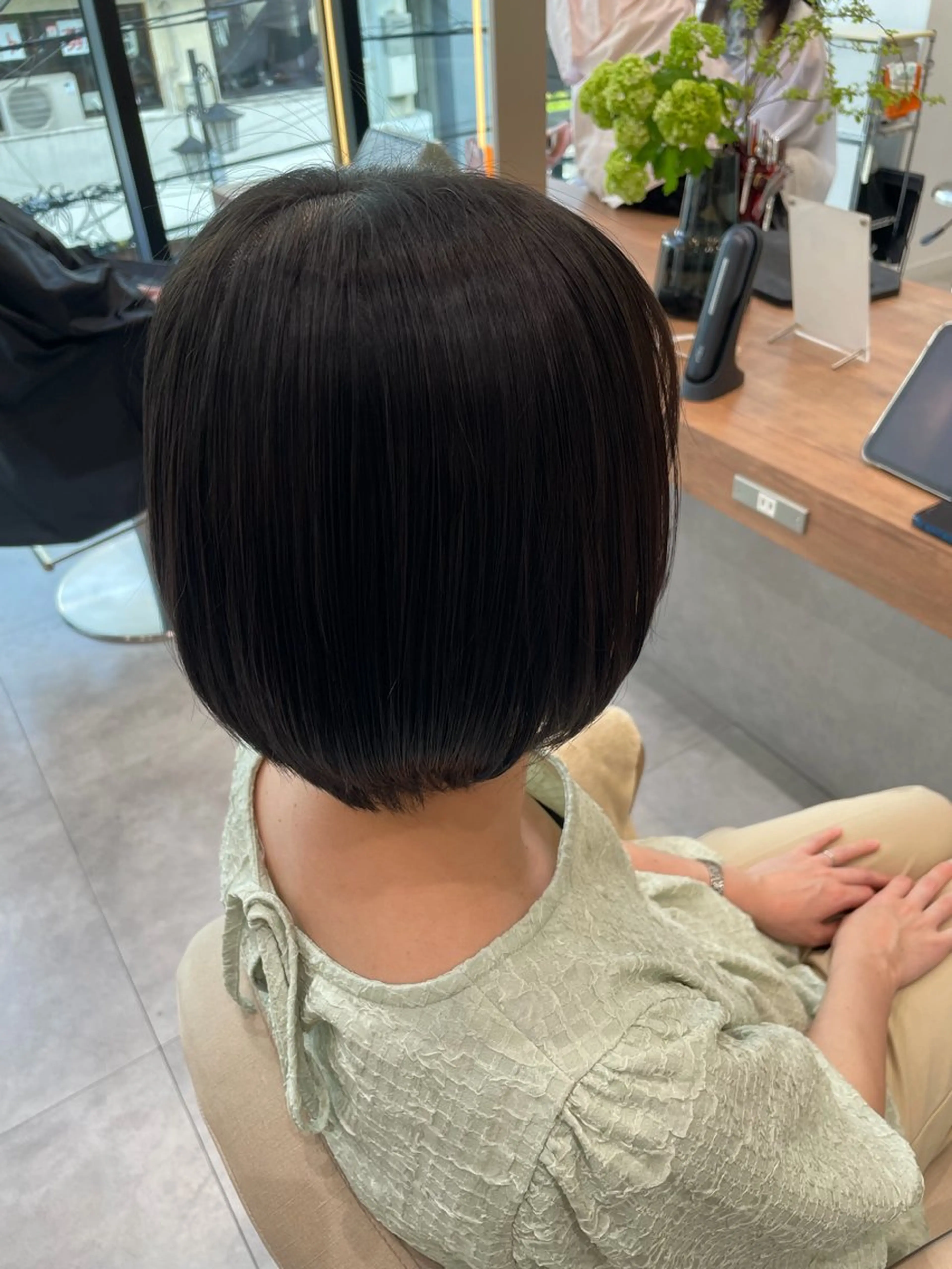 カラー 田中 琢夢のヘアスタイル