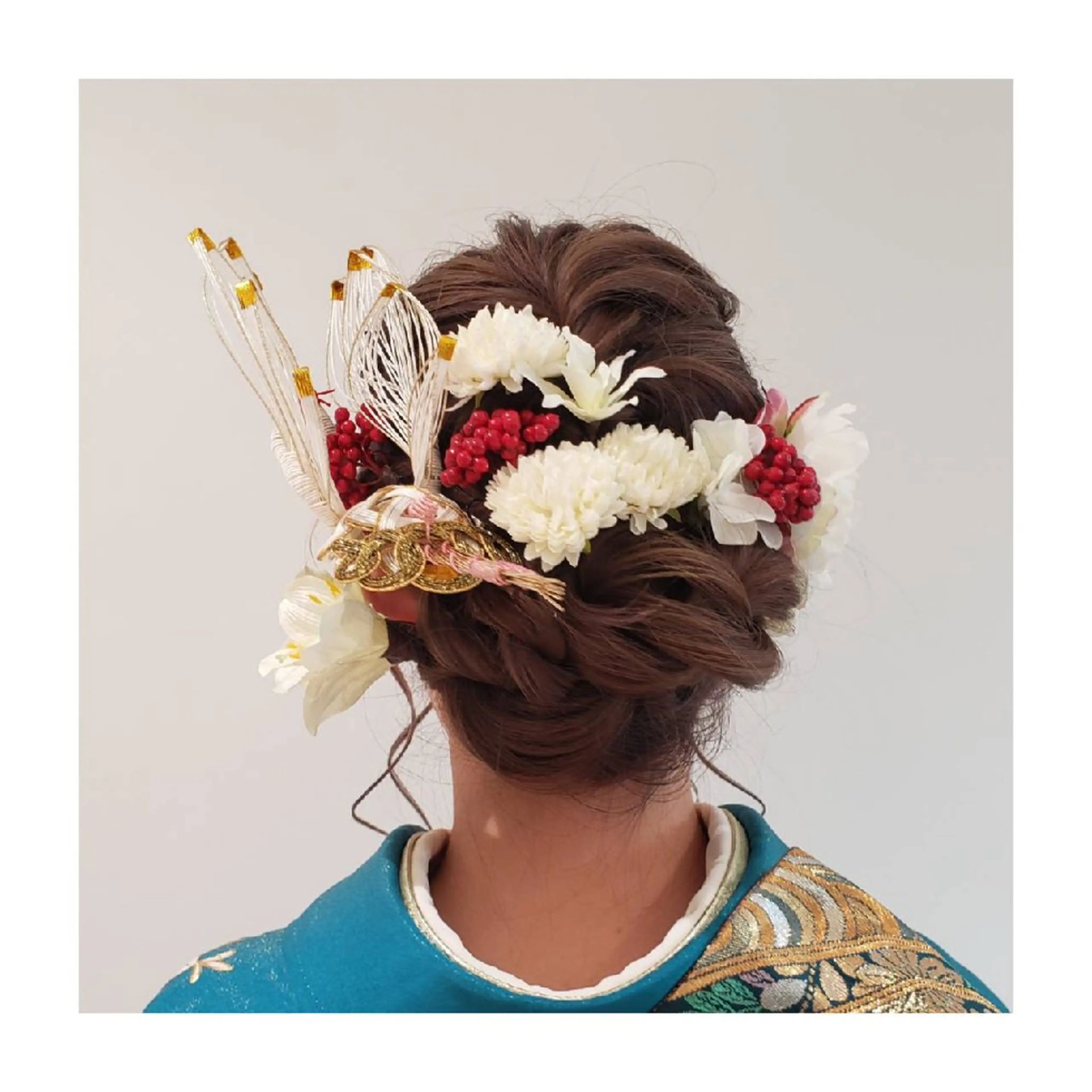 ヘアセットの写真