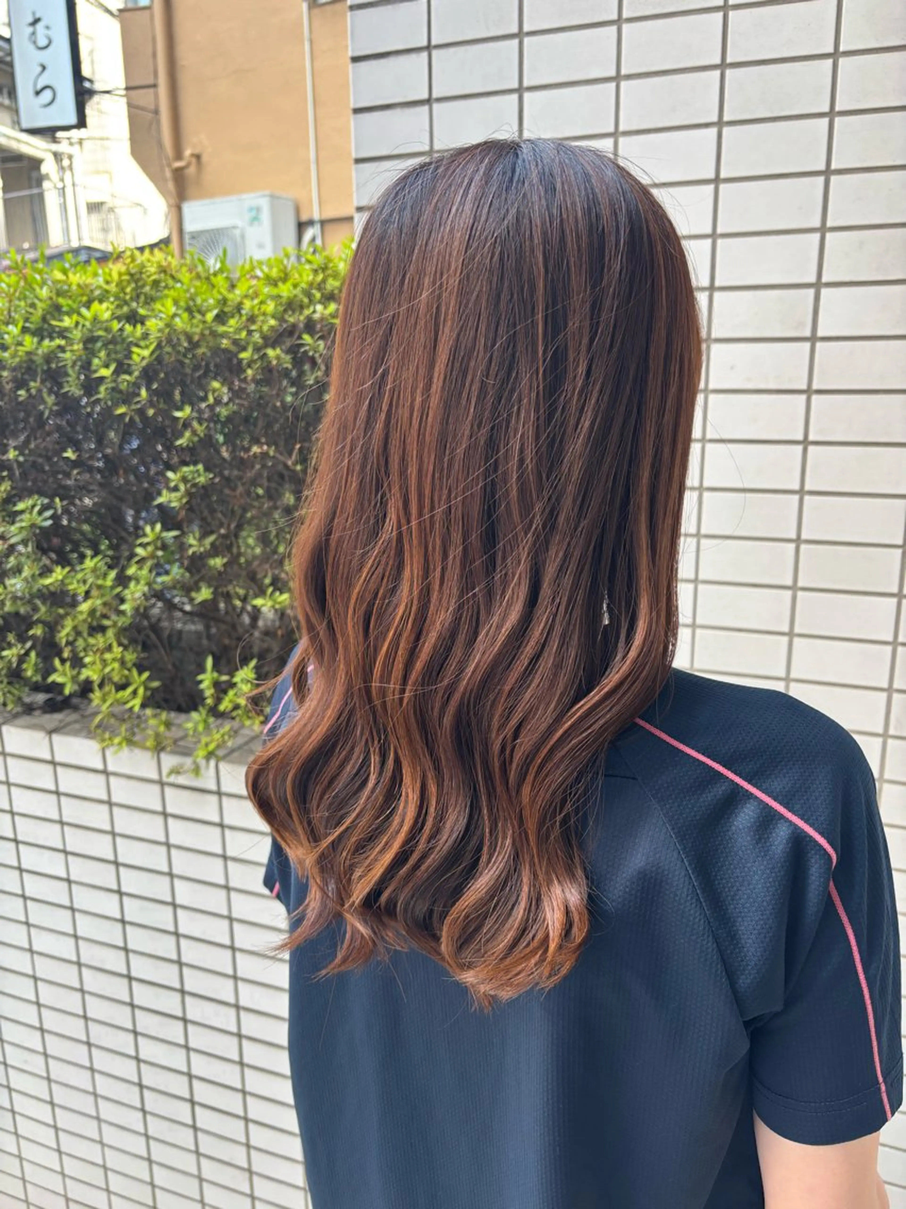 ロング カラー 森元 優衣のヘアスタイル