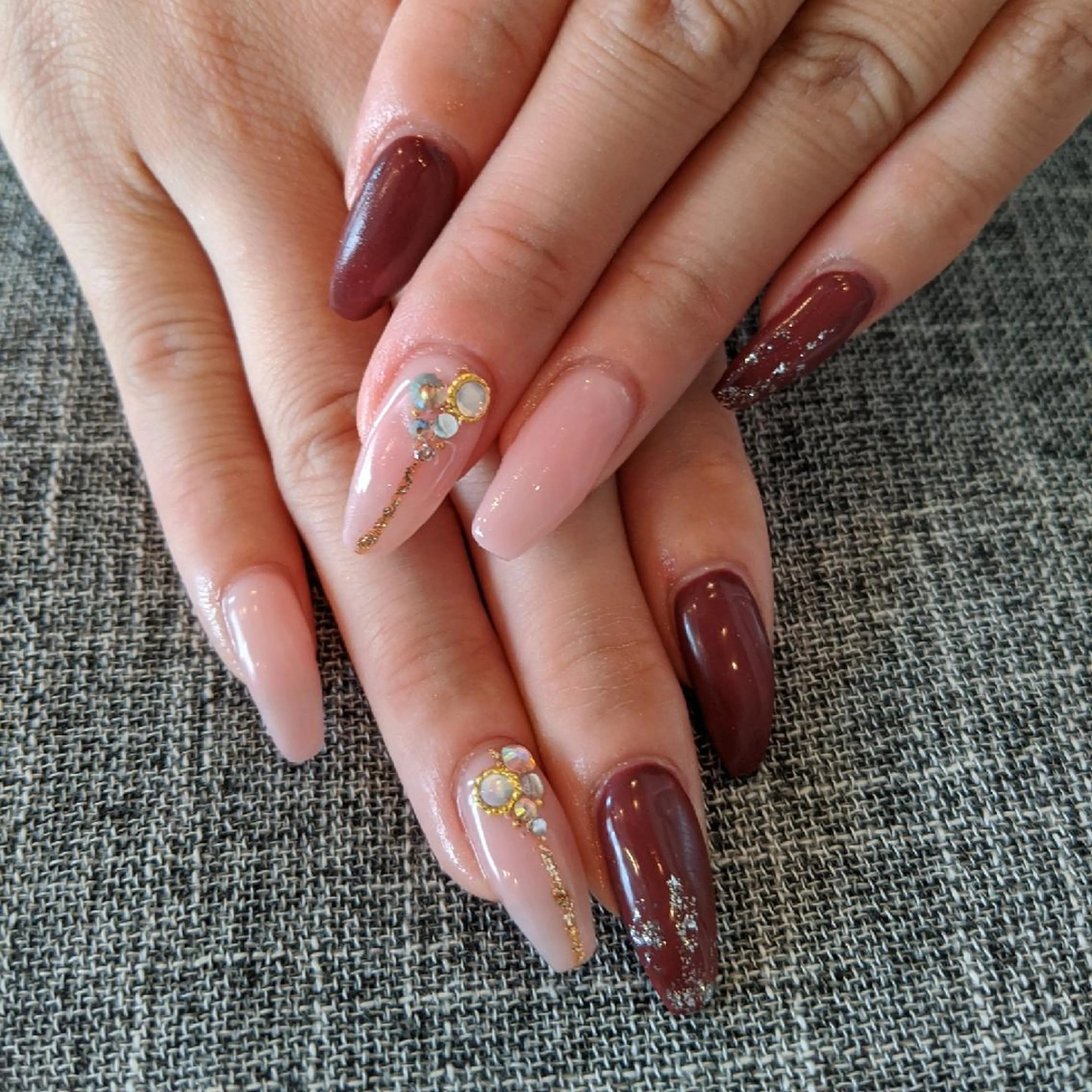 ネイル シンプルネイル ハンドネイル private salon mieのネイルデザイン