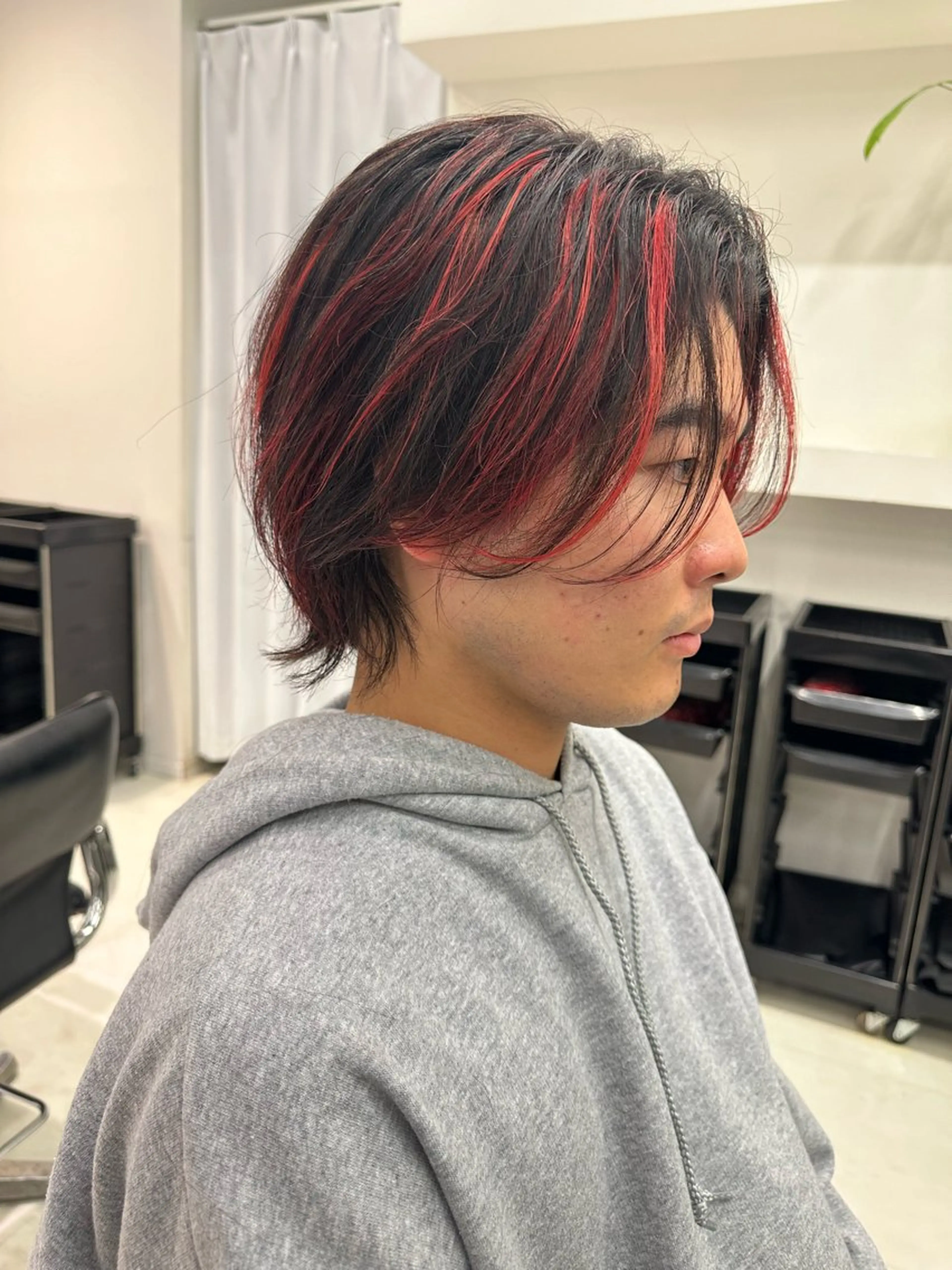 カラー メンズ ヘアドネーション/ ショート・ボブのヘアスタイル