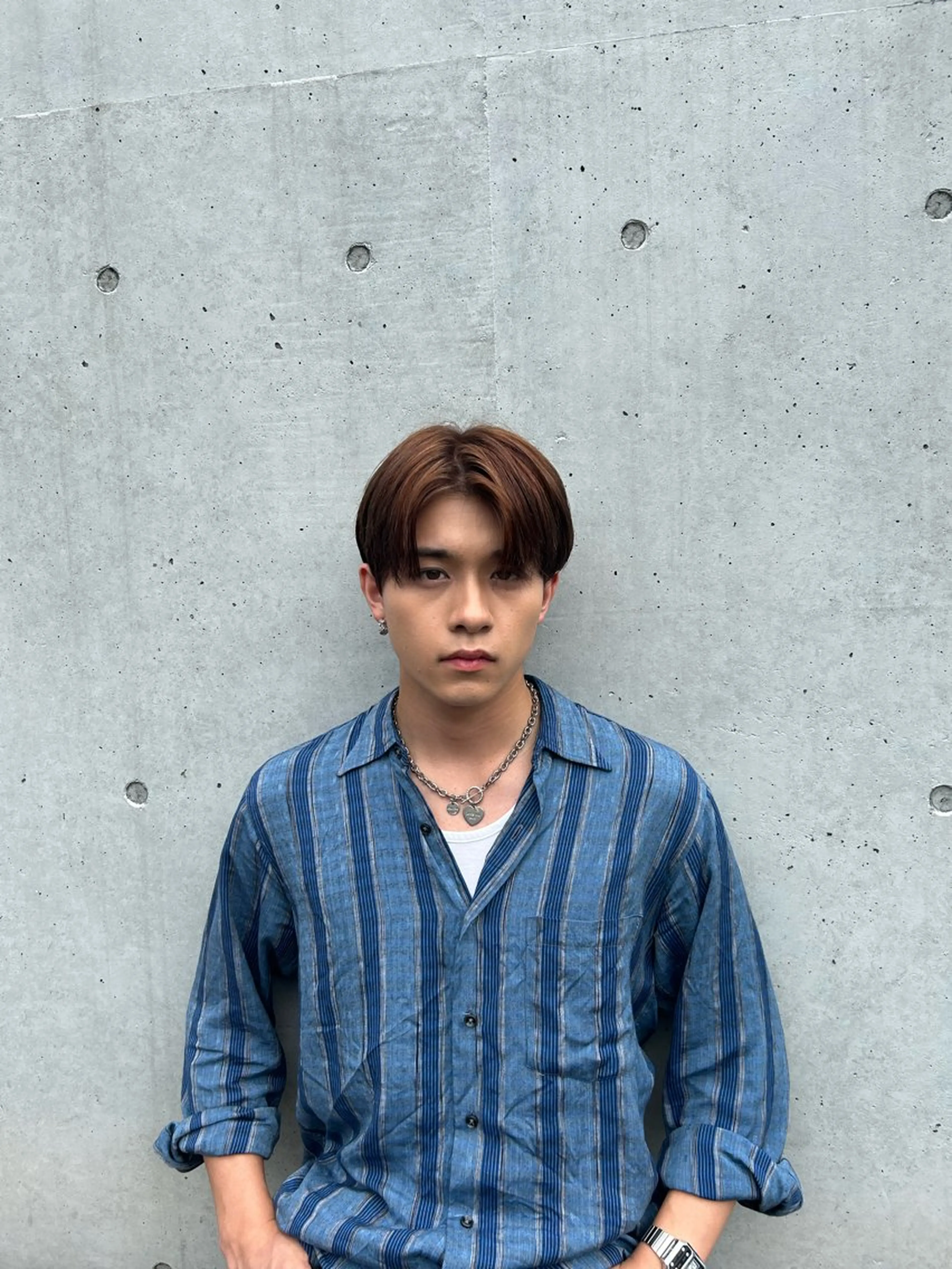 カラー メンズ センターパート メンズパーマ支配率 No.1🔥坂井那吏のその他イメージ