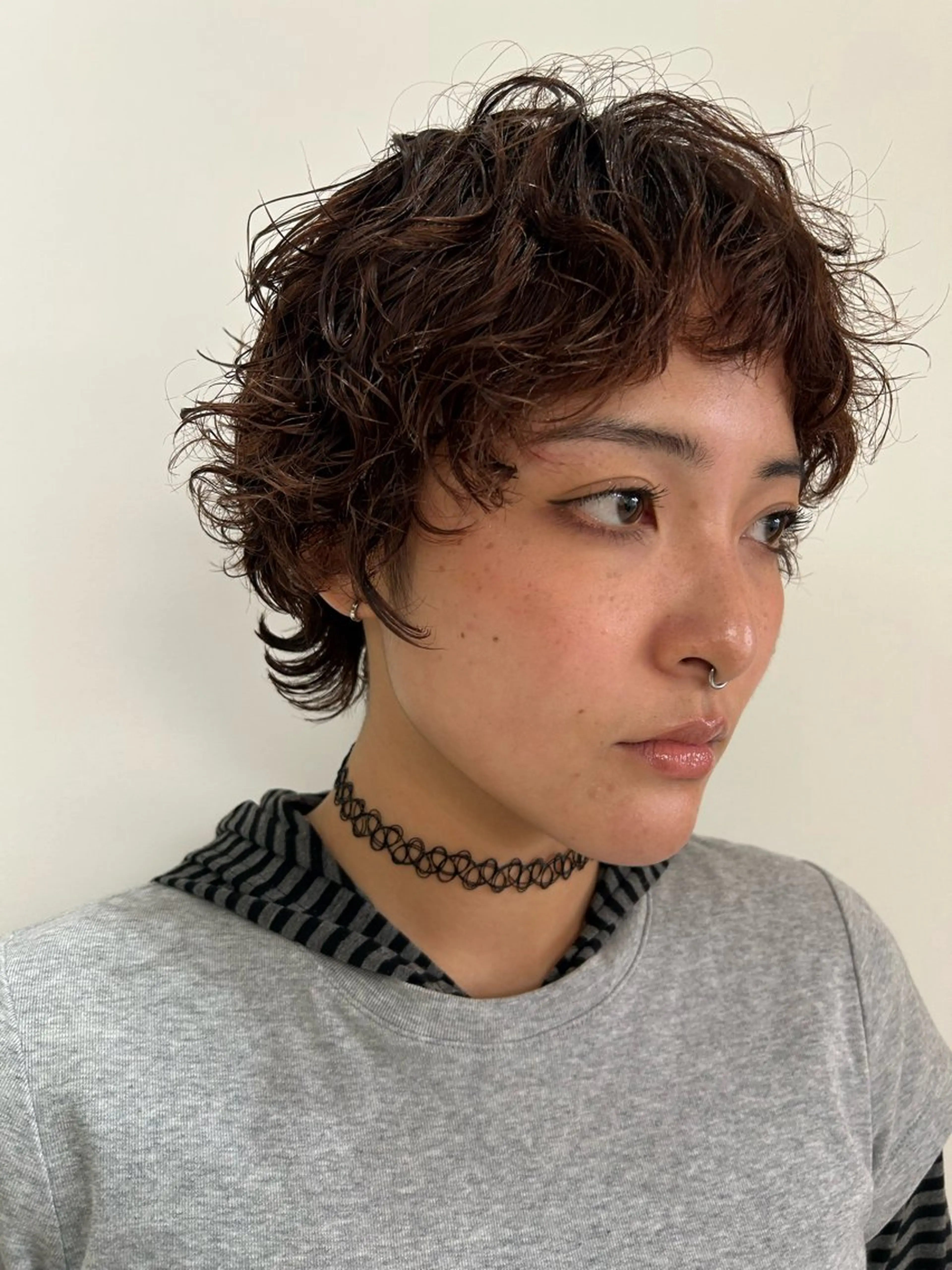 カット+ケアパーマの写真