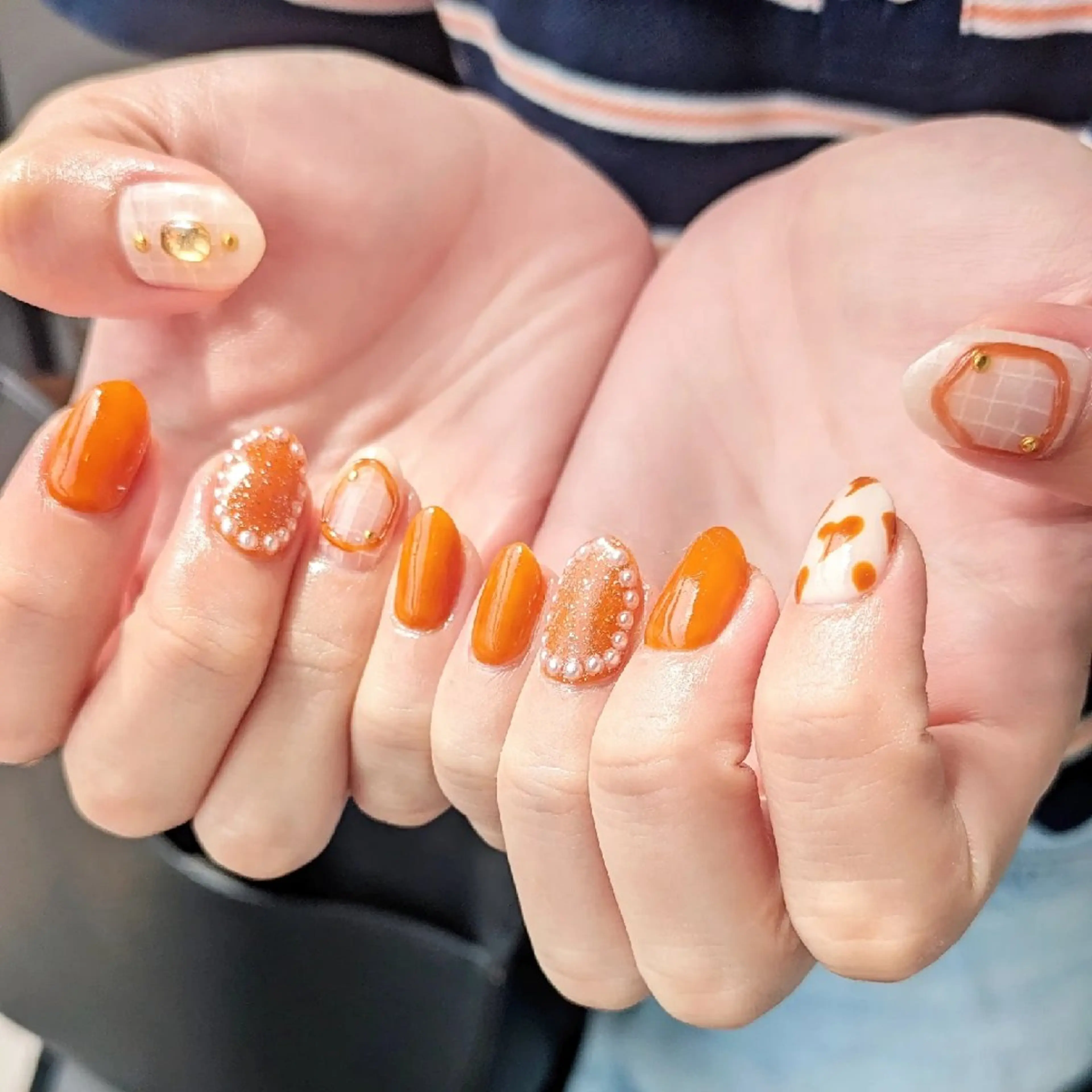 ネイル ハンドネイル jolie  ISIHARAのネイルデザイン