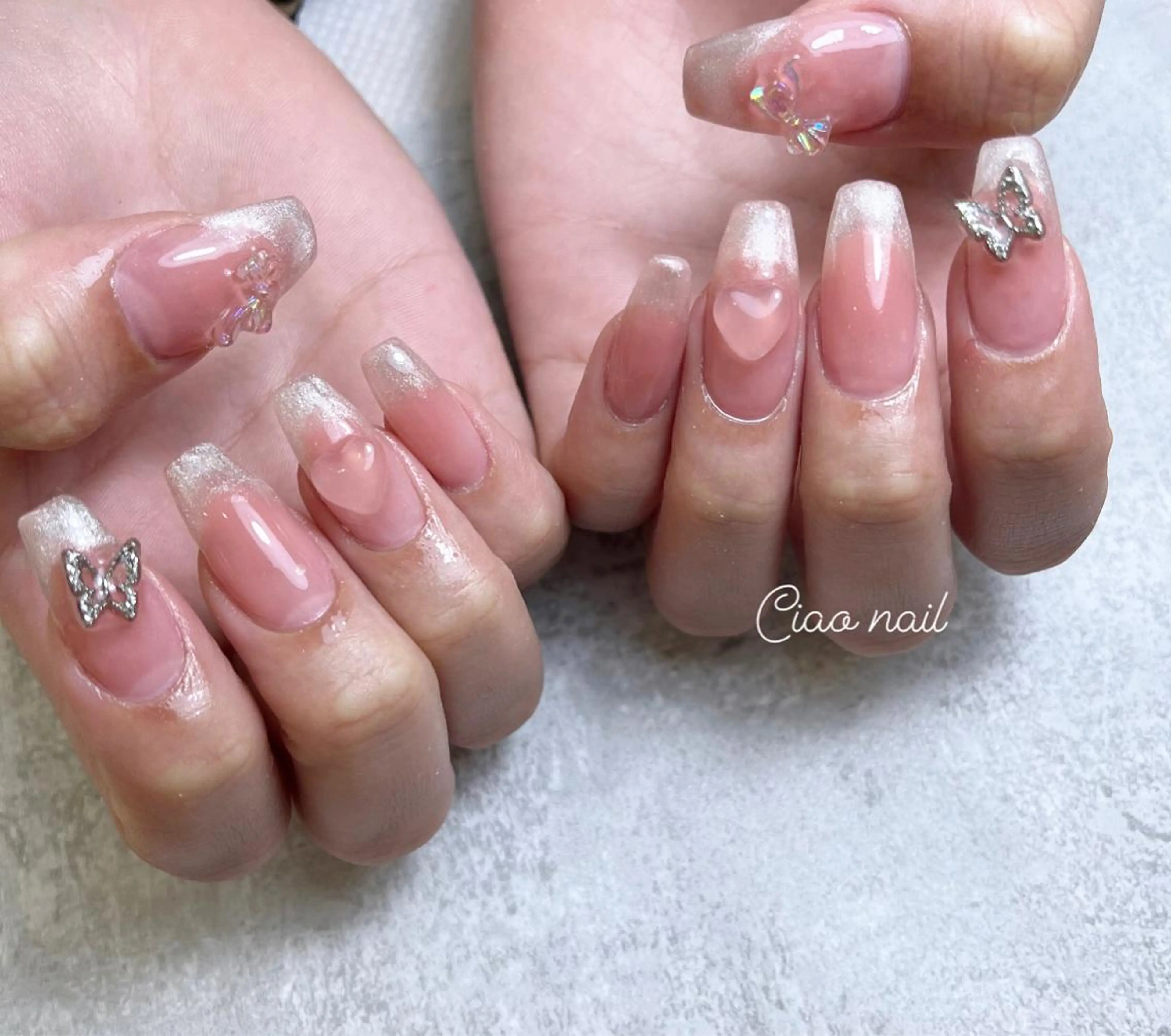 ネイル マグネットネイル #Amin nail salonのネイルデザイン