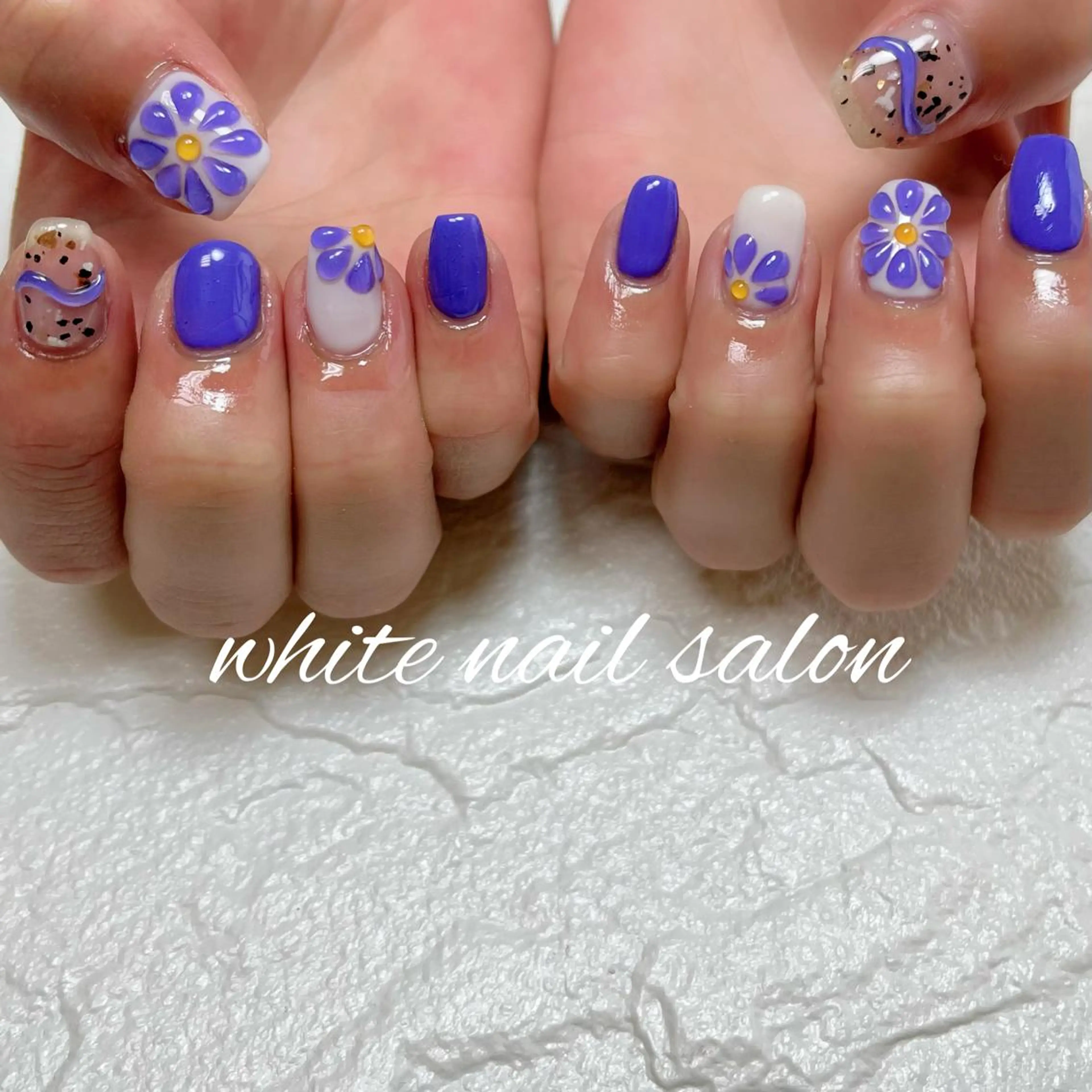 ネイル フットネイル ジェルネイル ハードジェル ラメ(グリッター) 持ち込み ハンドネイル white nail salonのネイルデザイン