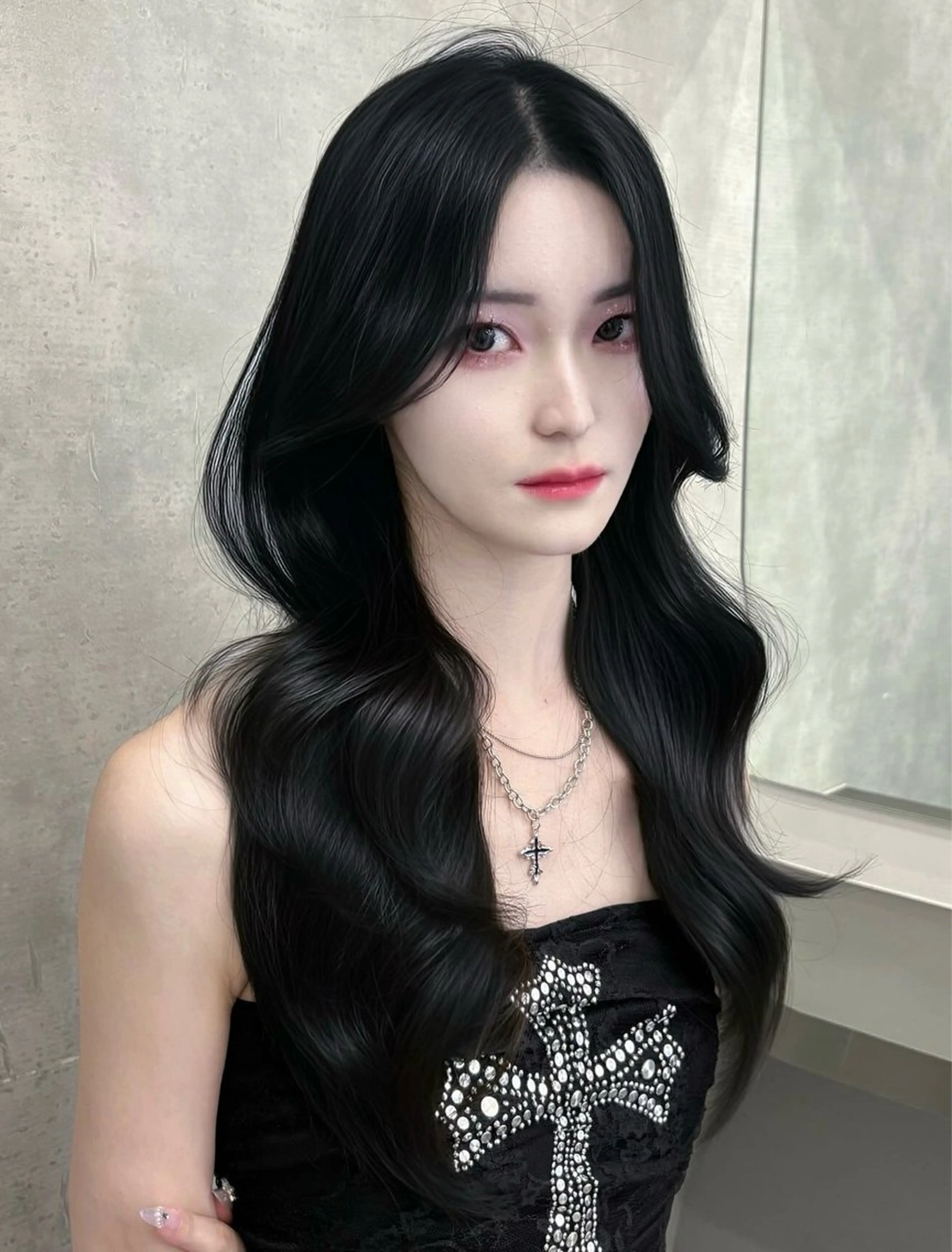 ロング カラー MAEUL NAGOYA所属・⛓ワンホンレイヤー 🥀🖤/あいりのヘアスタイル