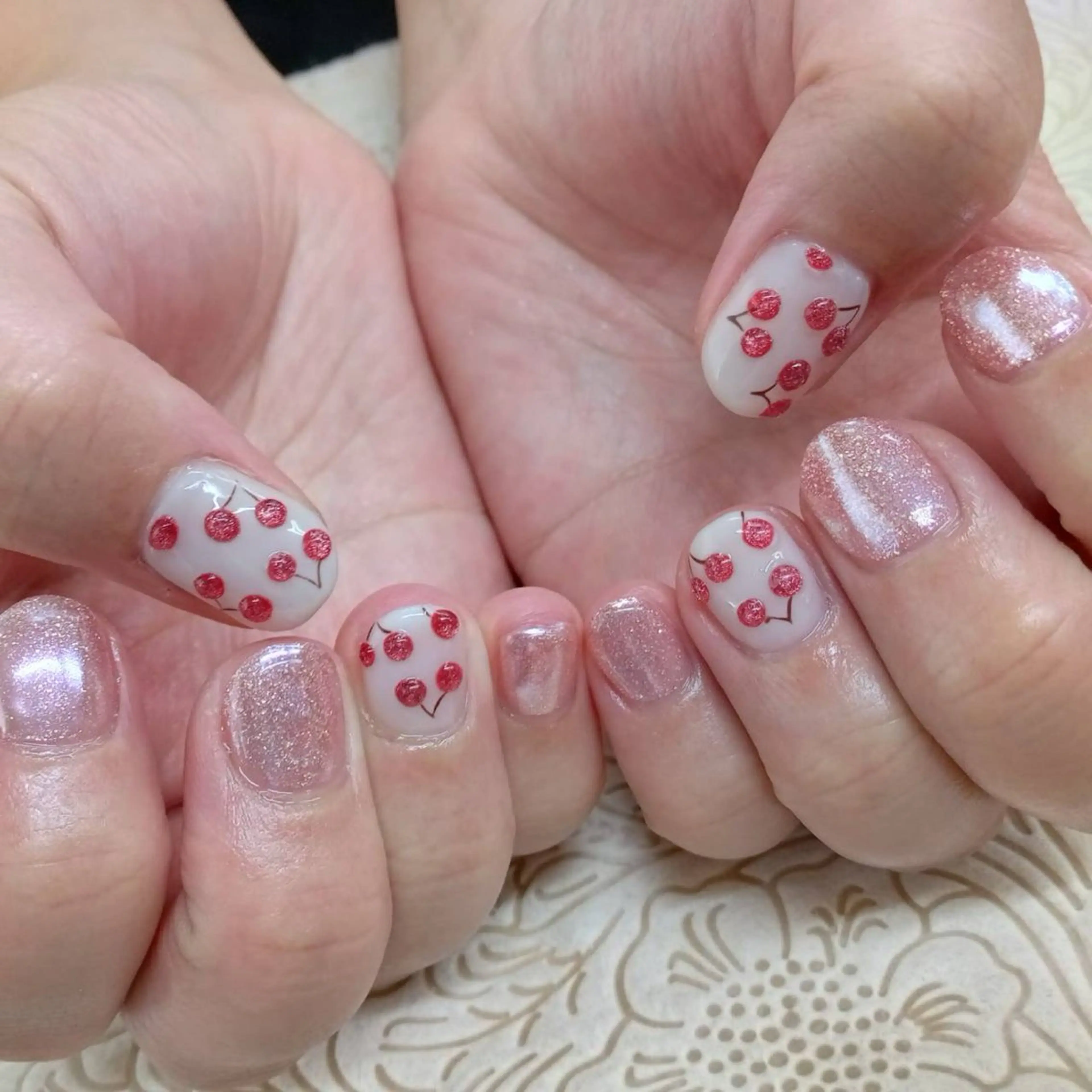 ネイル フラワーネイル precious nail room所属・precious nail roomのネイルデザイン