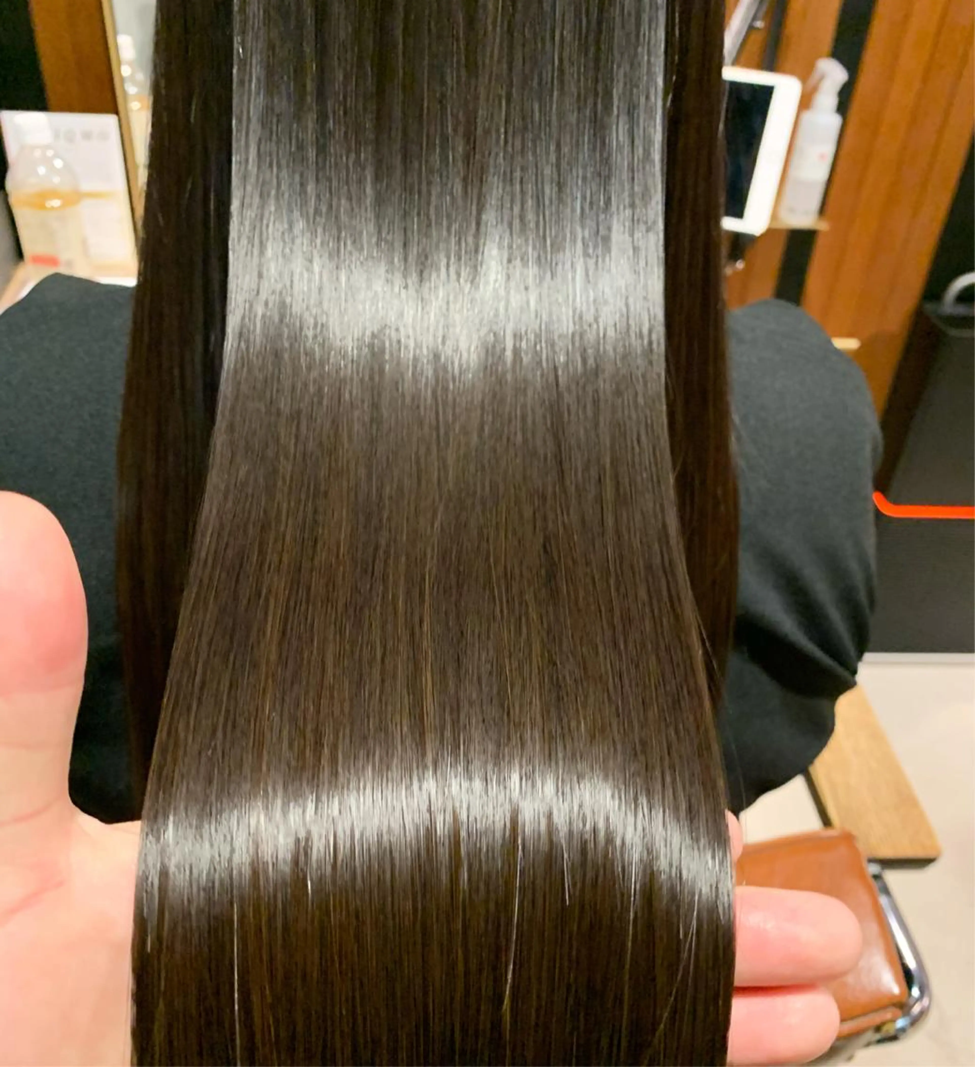 髪質改善カラーエステの写真