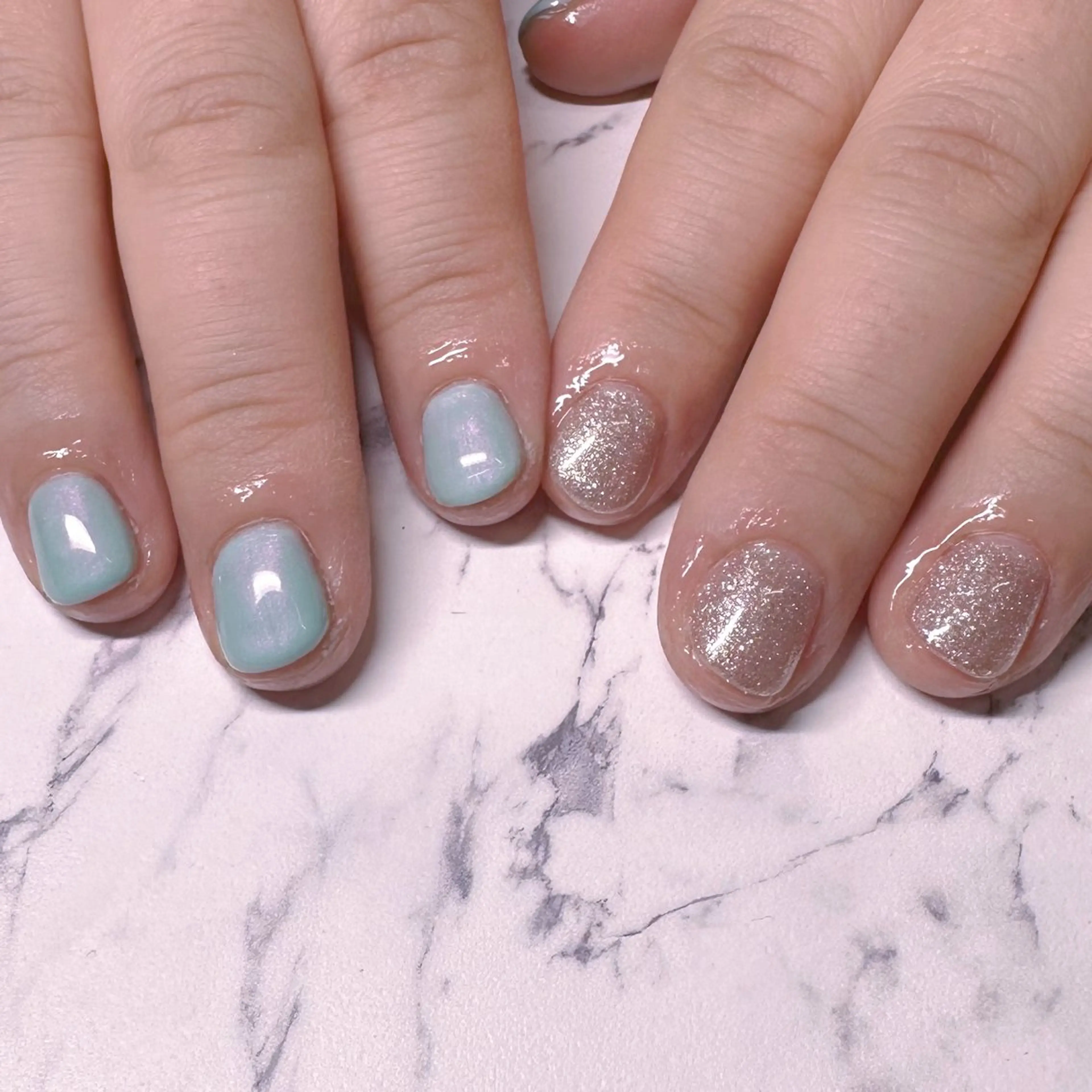 ネイル ハンドネイル I_p4ce所属・I_p4ce 🍊あい🍊のネイルデザイン