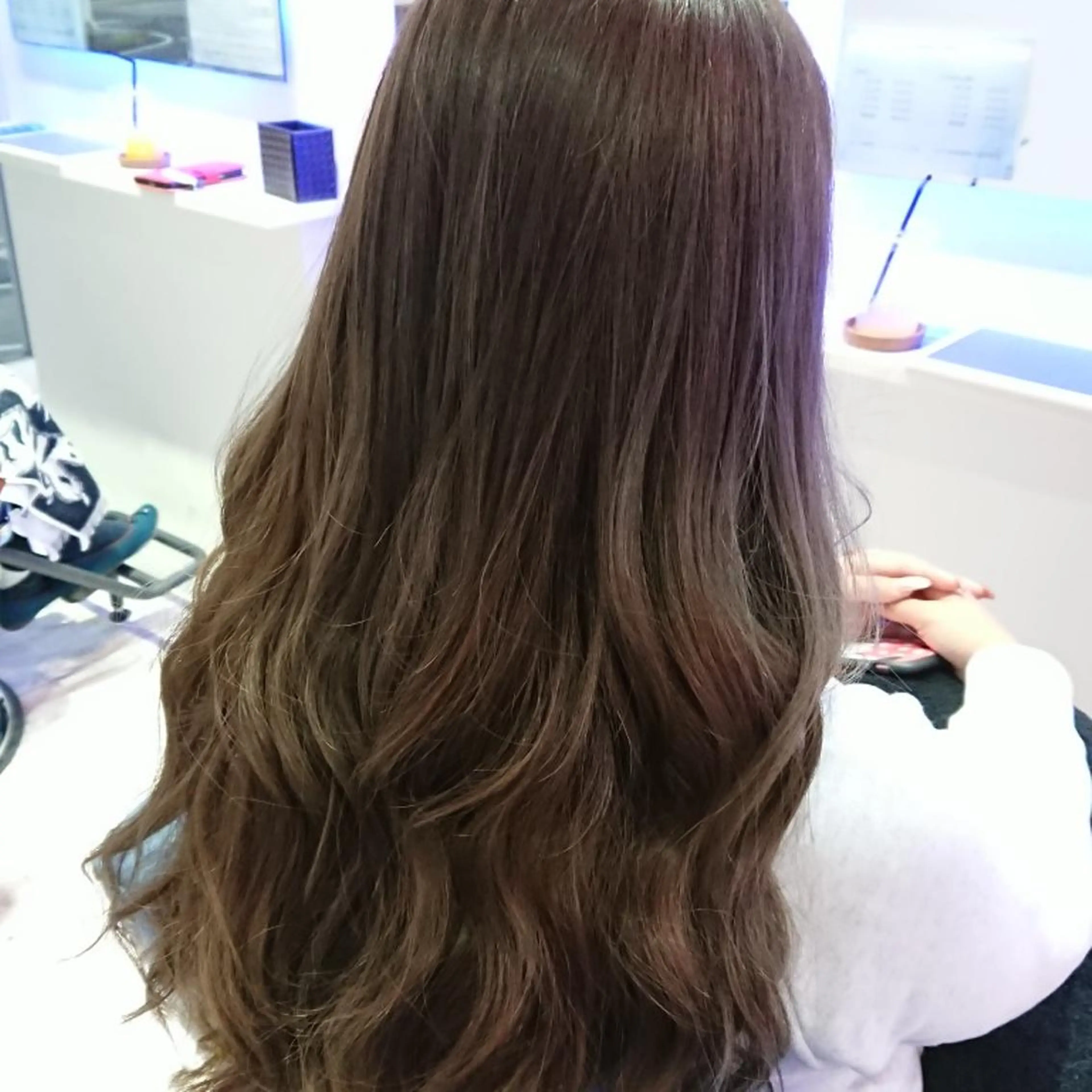 ロング カラー ヘアアレンジ 小林 伸行のヘアスタイル