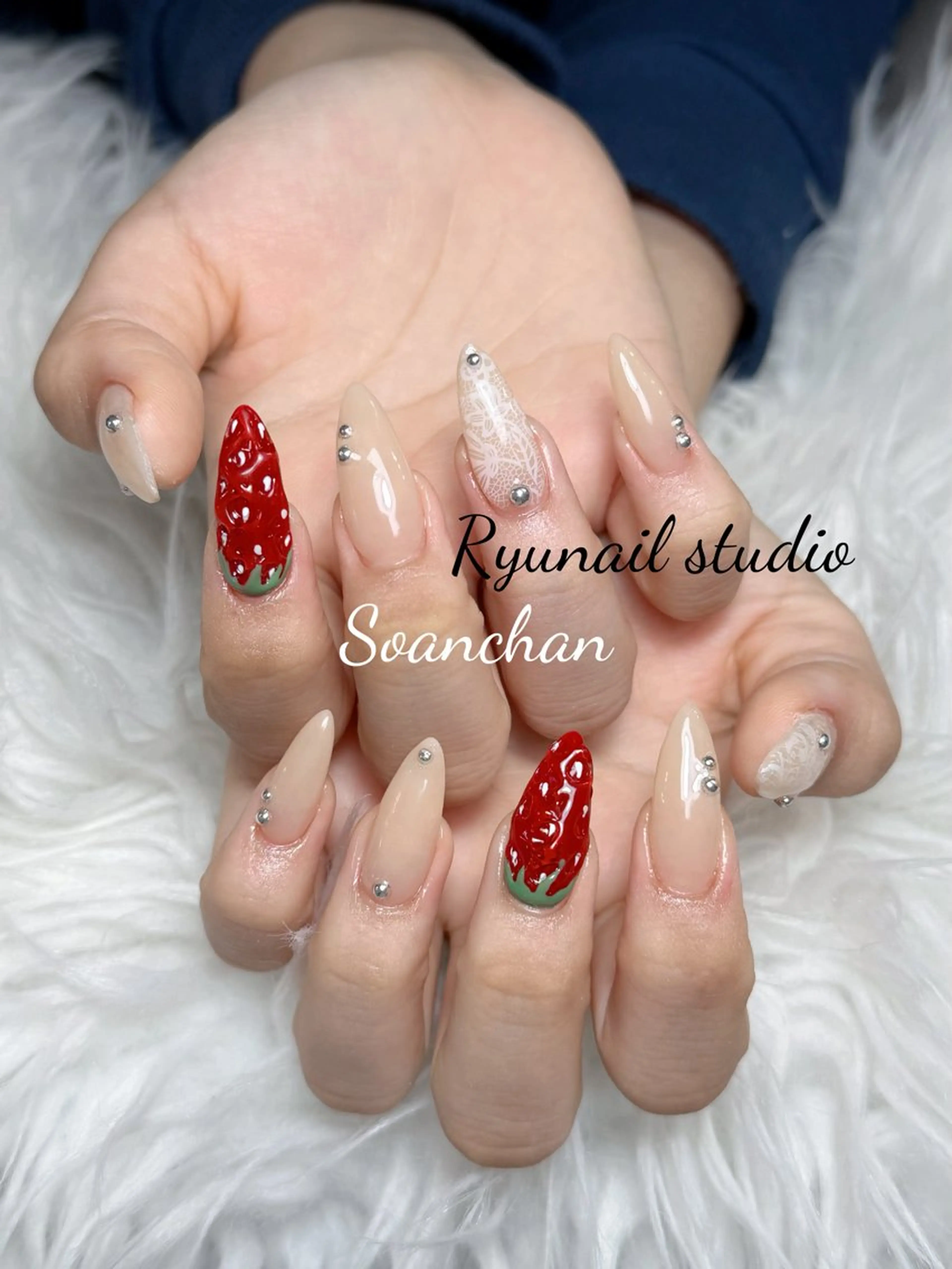 ネイル アートネイル ジェルネイル マグネットネイル ニュアンスネイル シンプルネイル ハンドネイル Ryu Nail NekoChanのネイルデザイン