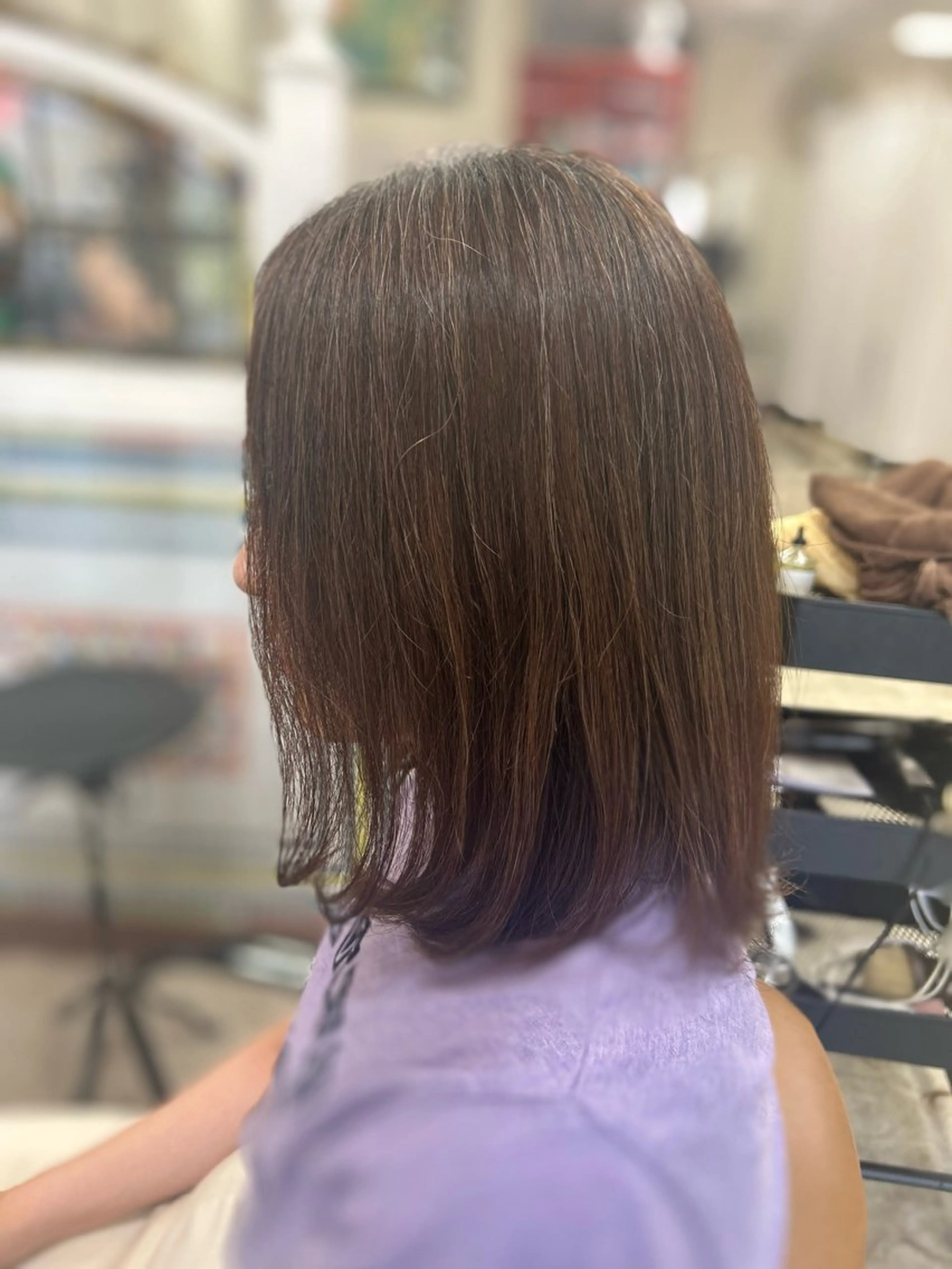 ミディアム 水田 誠貴のヘアスタイル