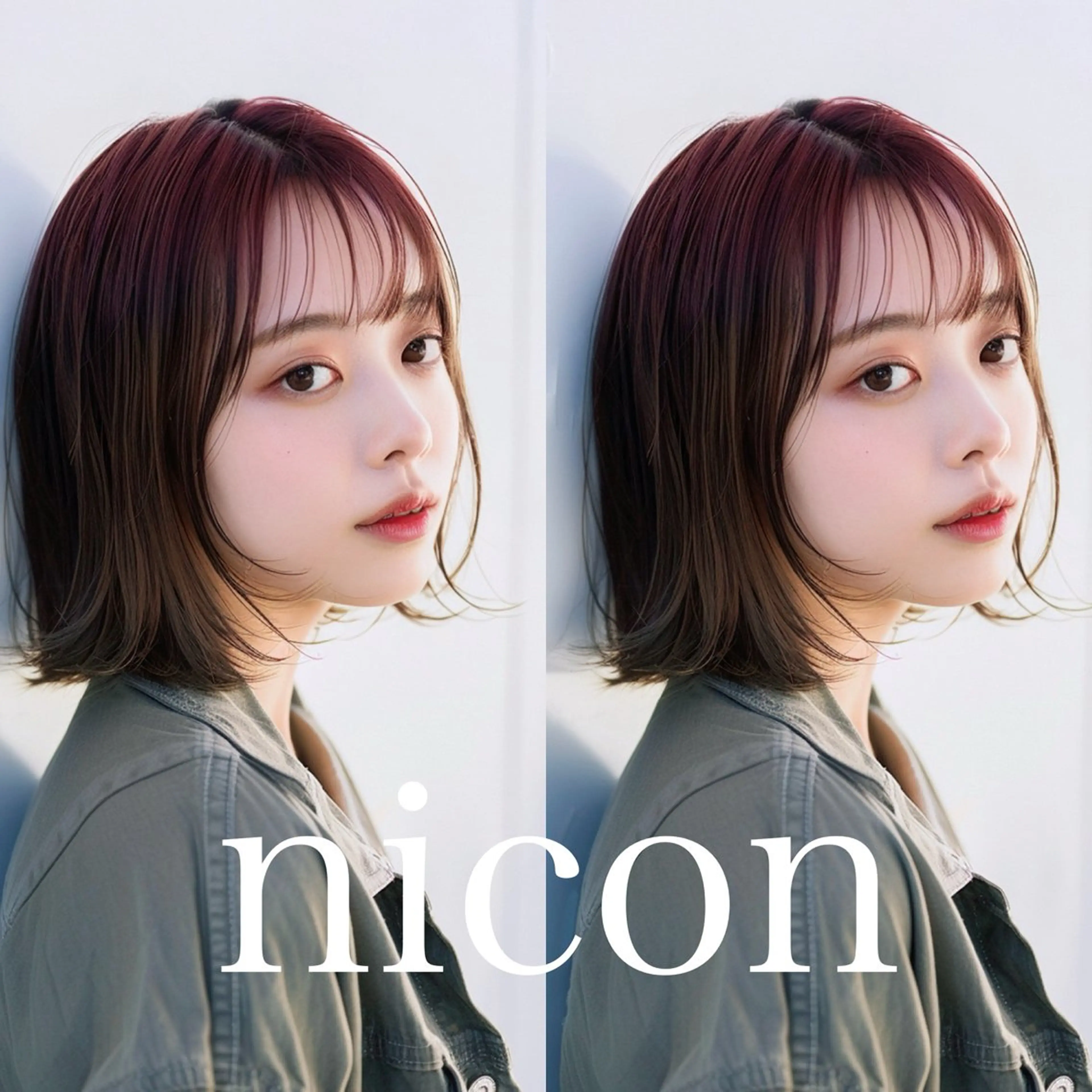 セミロング カット ヘアカラー トリートメント ヘッドスパ 髪質改善 髪質改善カラーのヘアスタイル