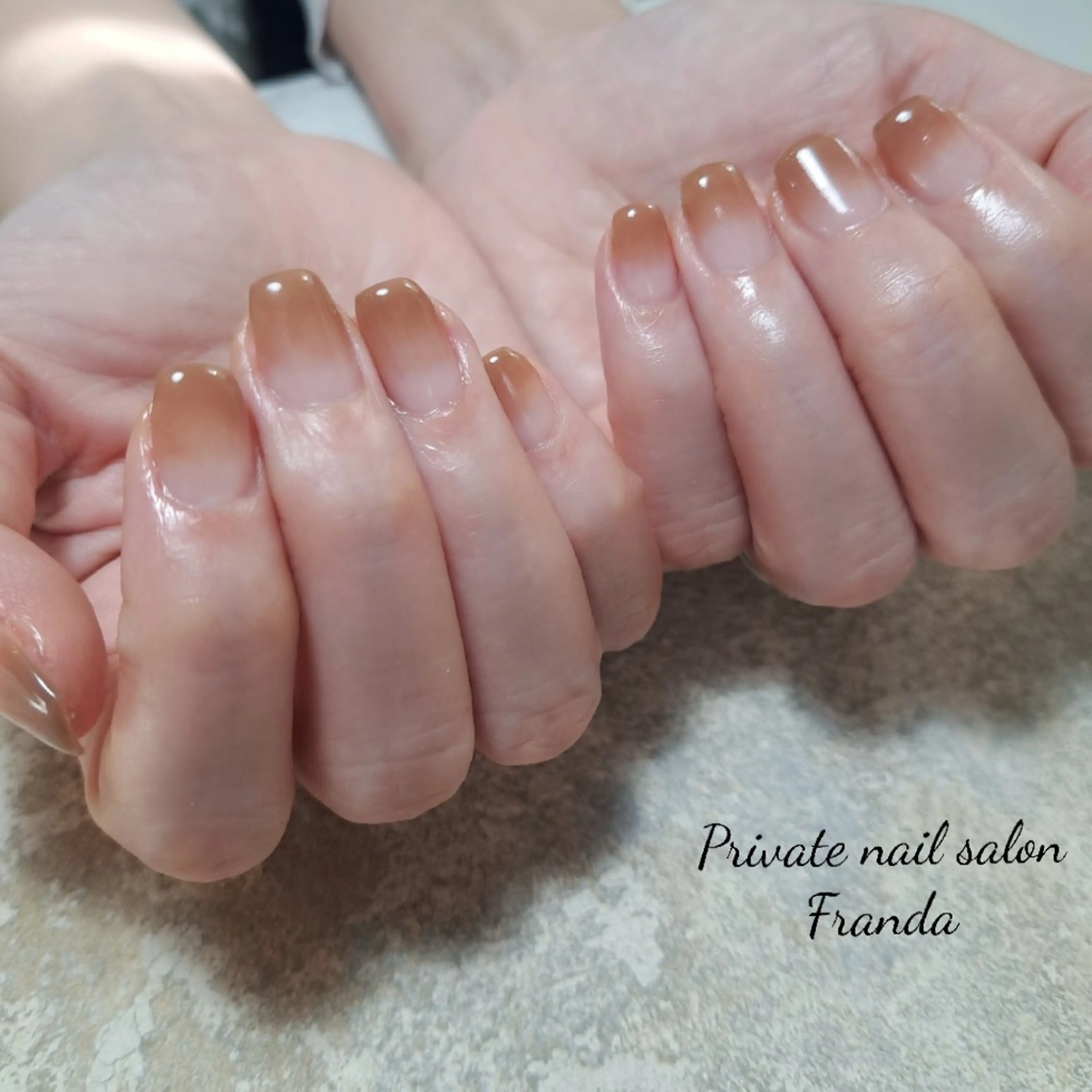 ネイル グラデーション ハンドネイル Franda ✾のネイルデザイン