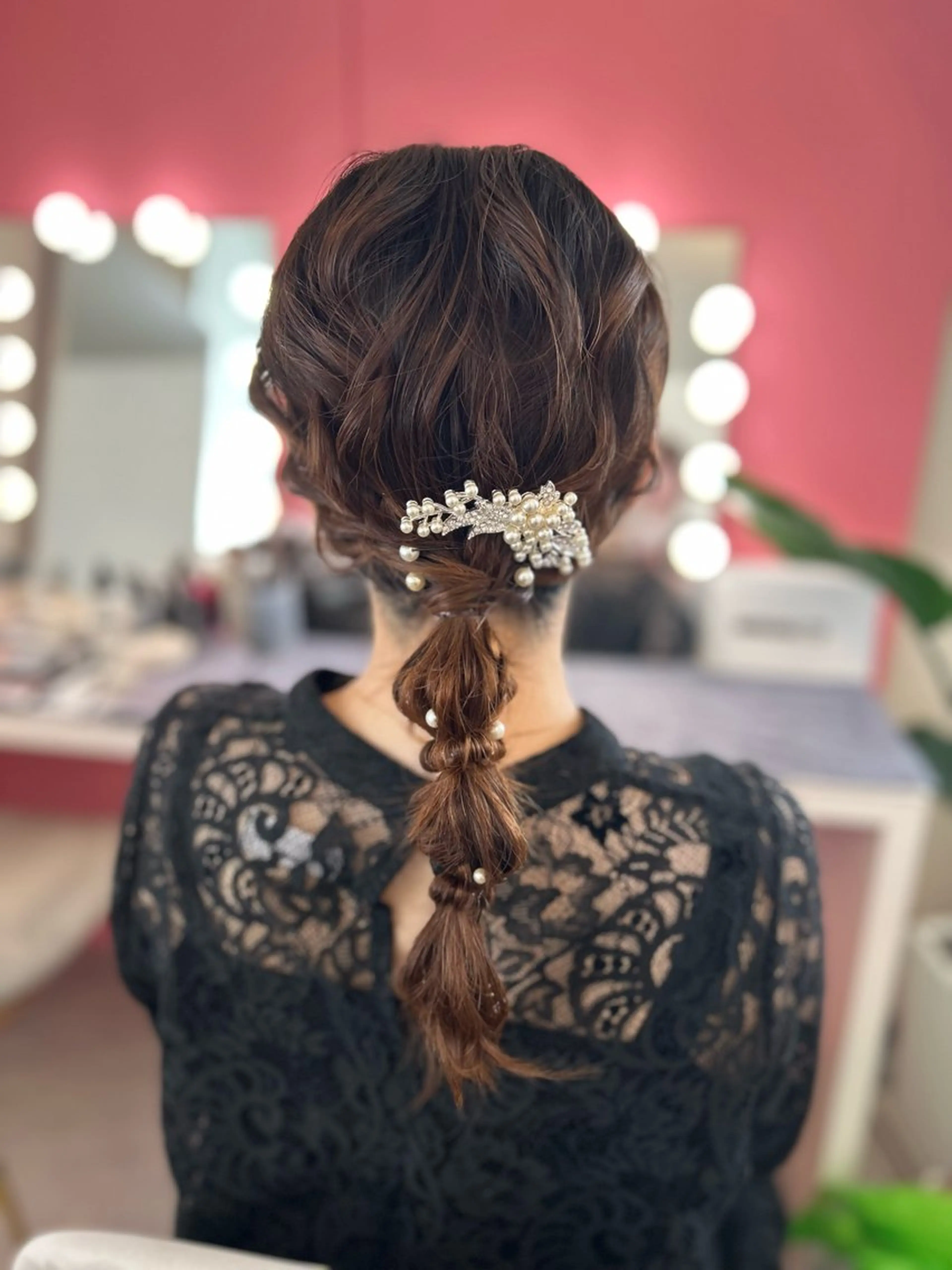 セミロング 北本 美幸のヘアスタイル